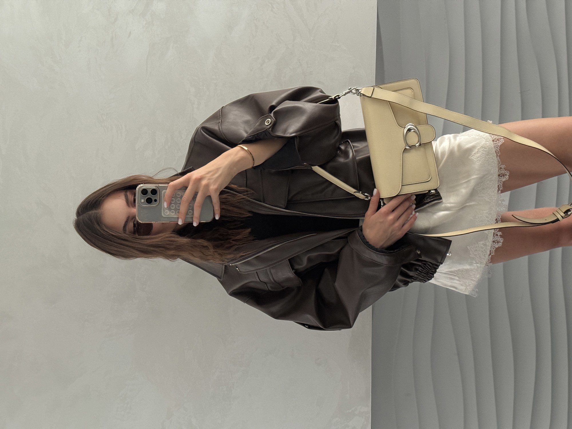 Coach Tabby Shoulder Bag 26 Yellow/Silver (магнітна коробка) - 3