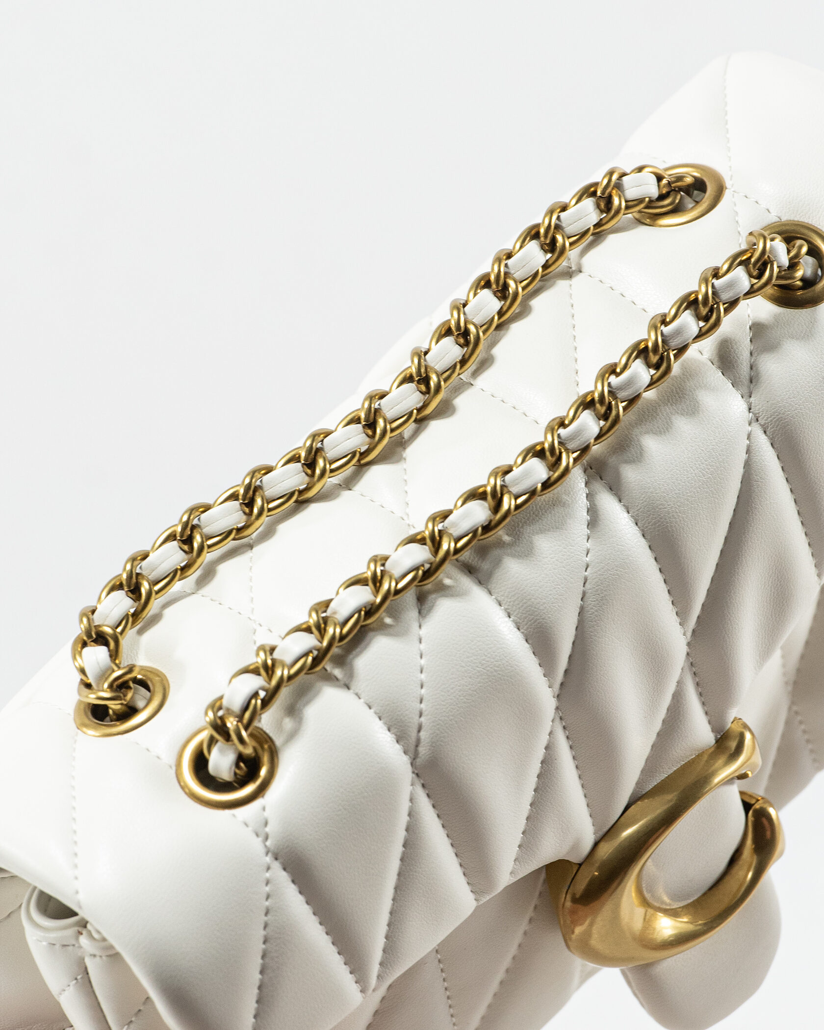 Coach Tabby Shoulder Bag With Pillow Quilting White - 6