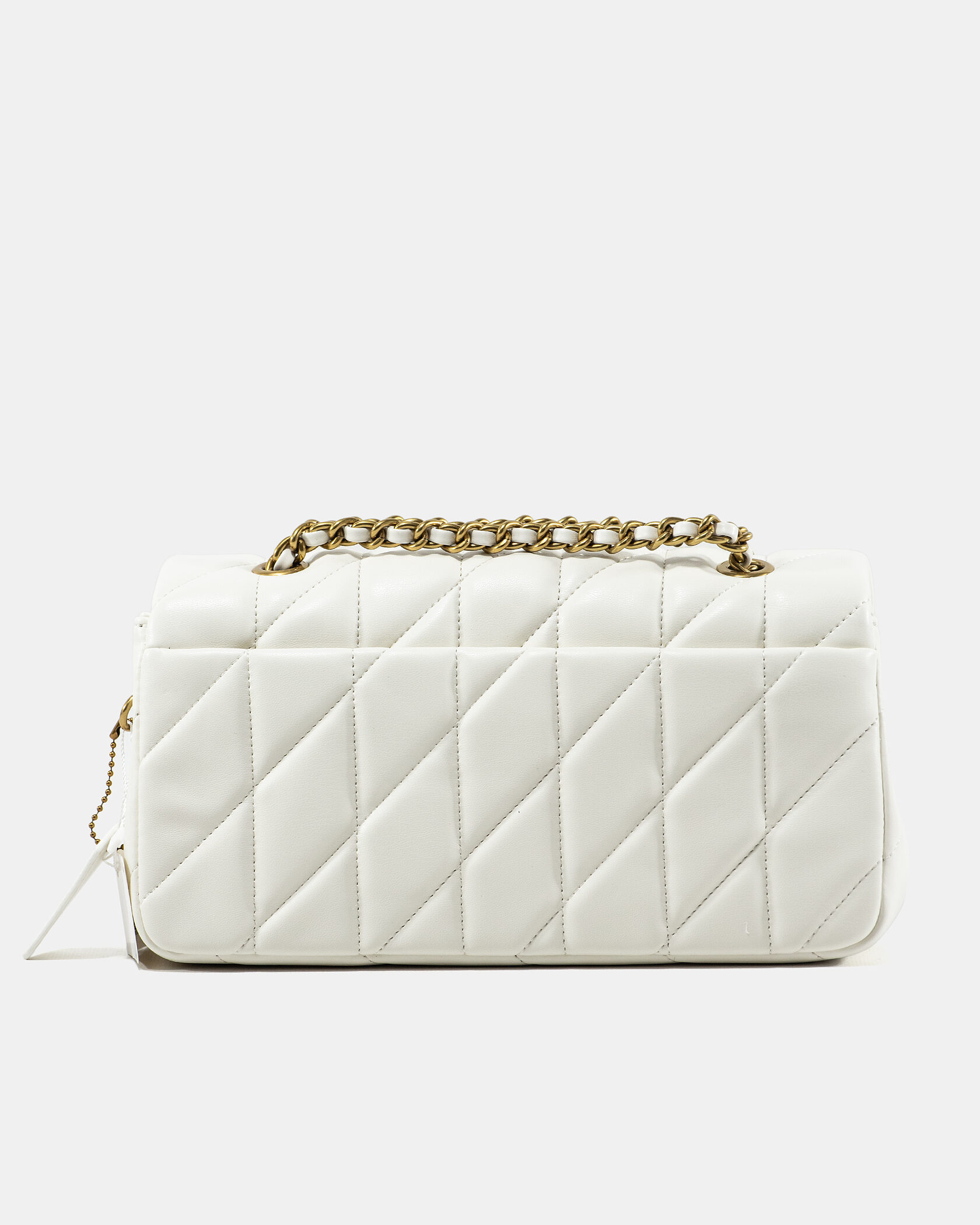 Coach Tabby Shoulder Bag With Pillow Quilting White - 9