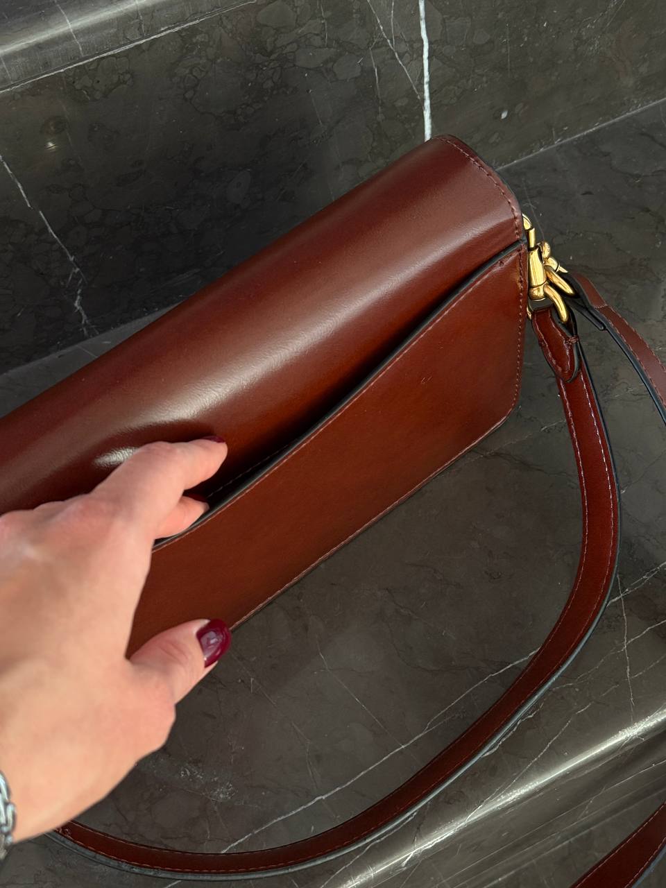 Coach Tabby Shoulder Brown Bag - 8