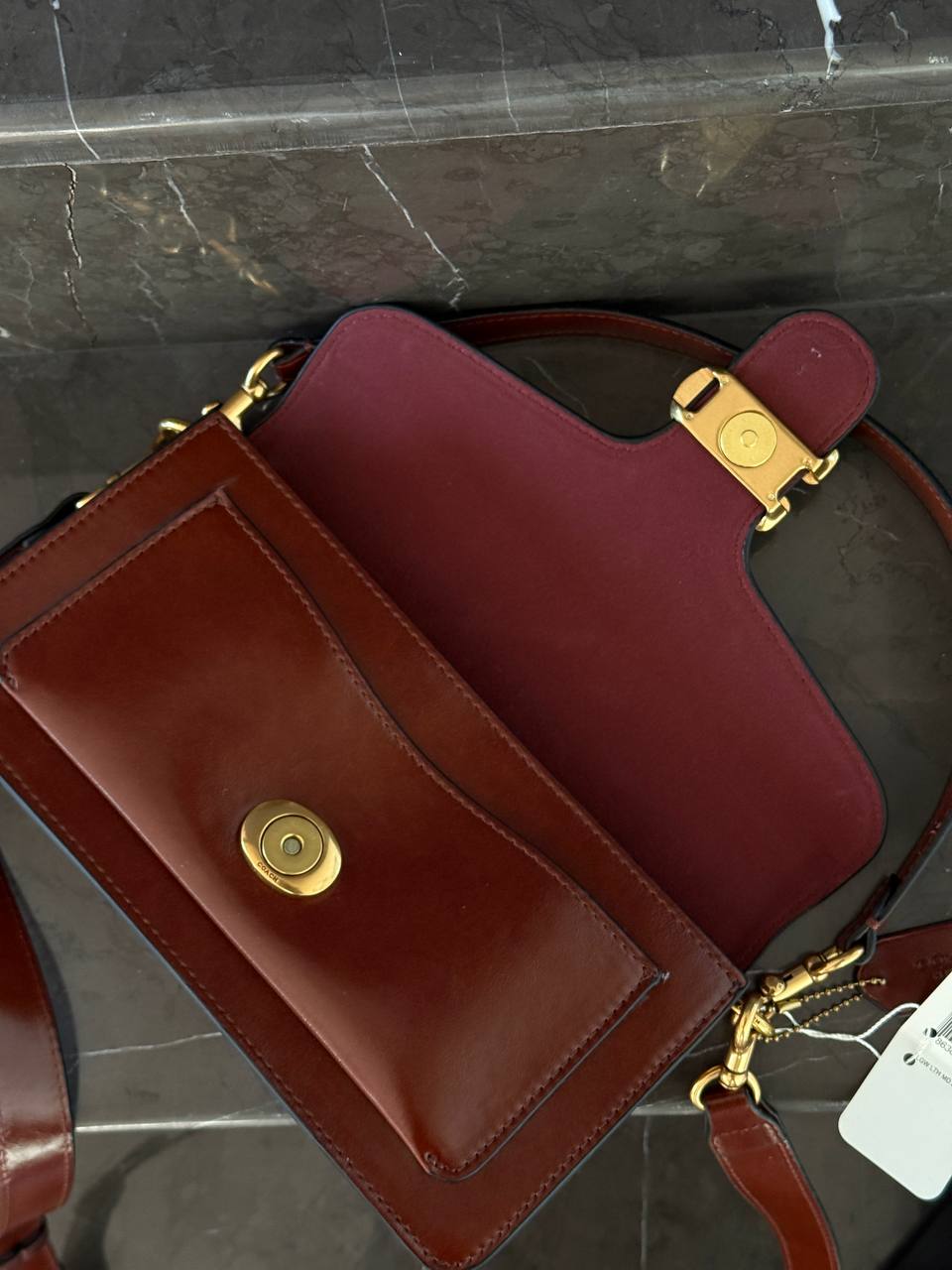 Coach Tabby Shoulder Brown Bag - 9