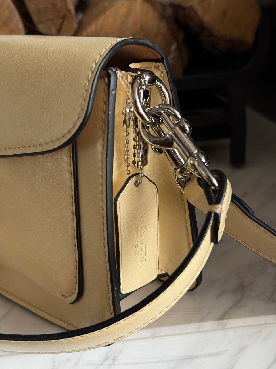 Coach Tabby Shoulder Yellow Bag - 11