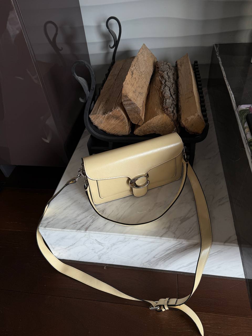 Coach Tabby Shoulder Yellow Bag - 7