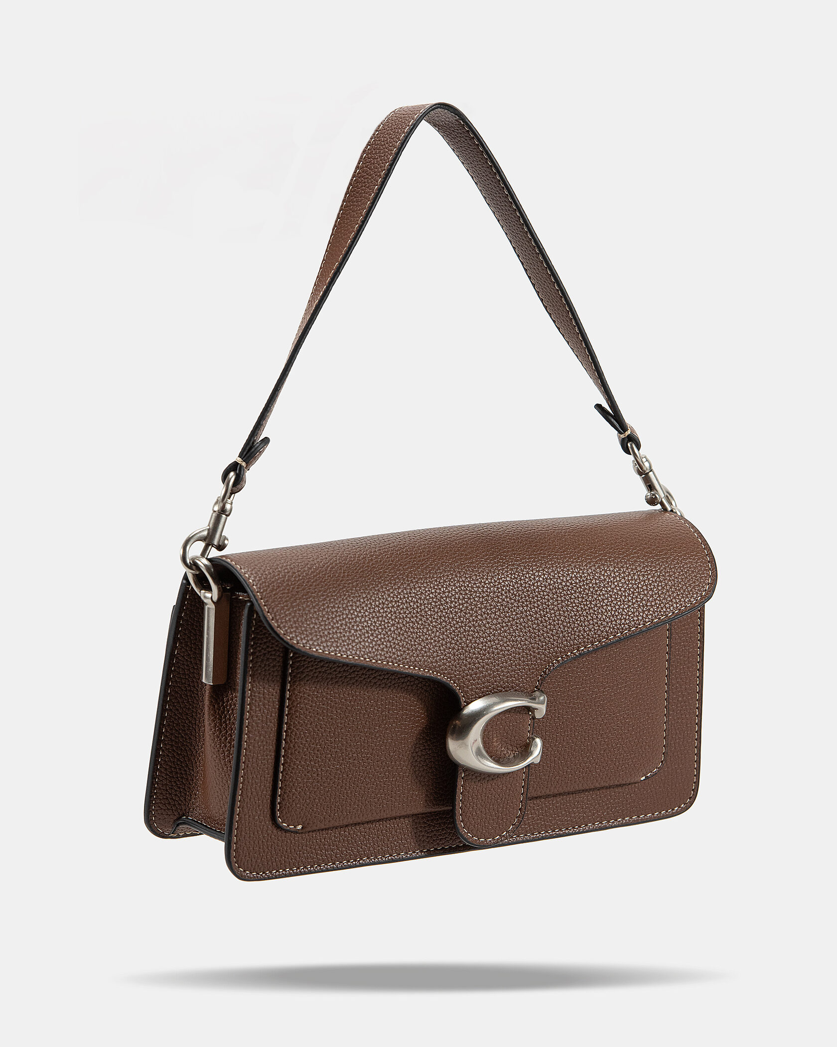 Coach Tabby Small Shoulder Bag in Brown Leather - 5