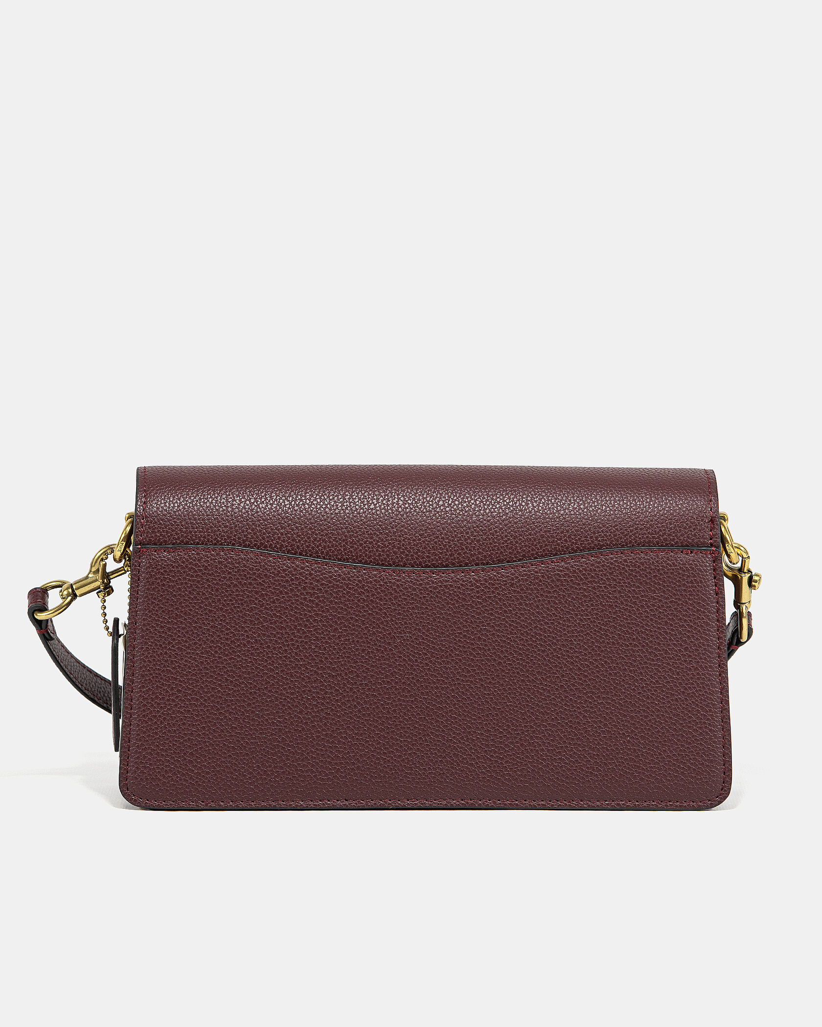 Coach Tabby Small Shoulder Bag in Oxblood/Burgundy Leather - 8