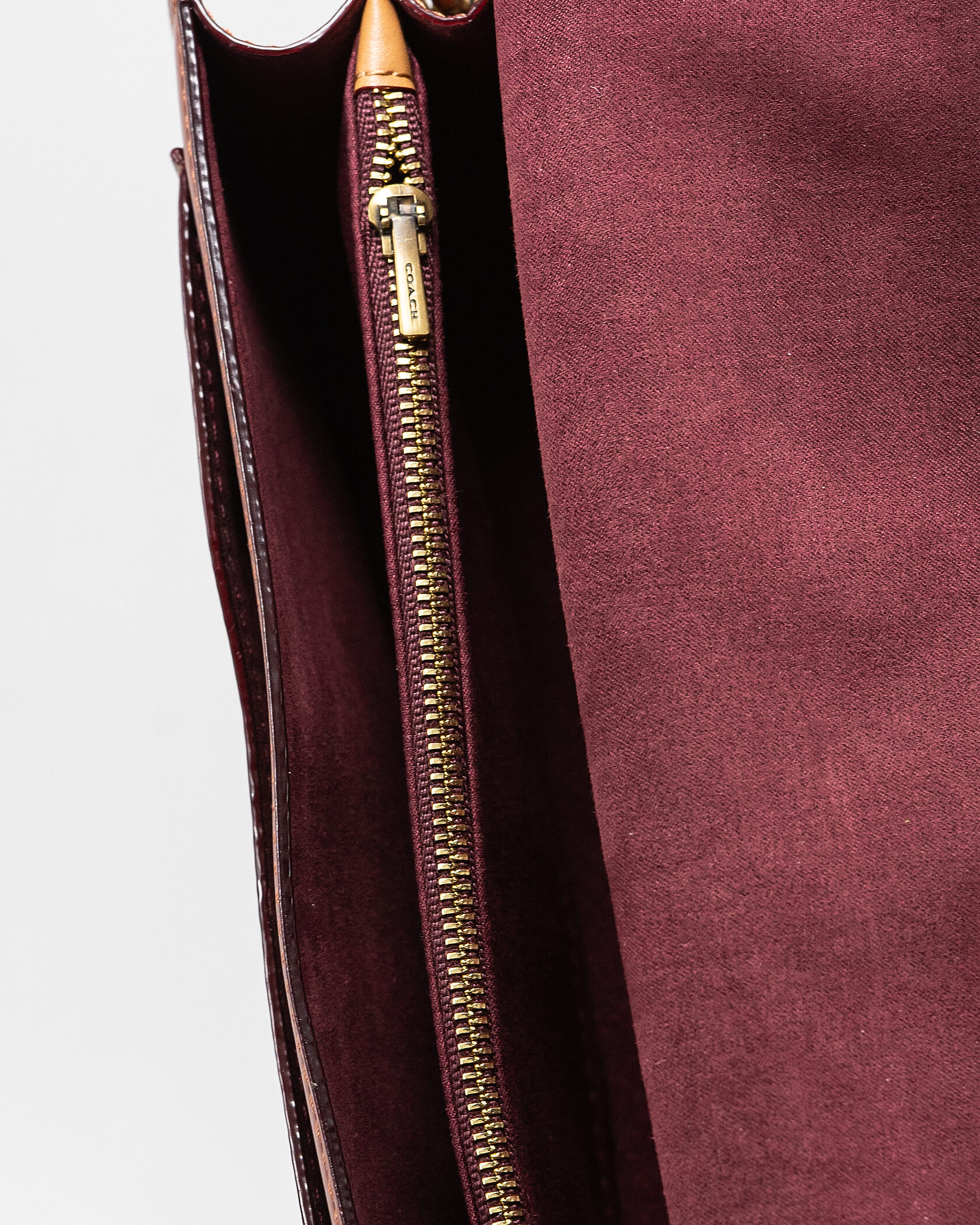 Coach Tabby Small Shoulder Bag in Signature Canvas Tan/Saddle Brown - 16