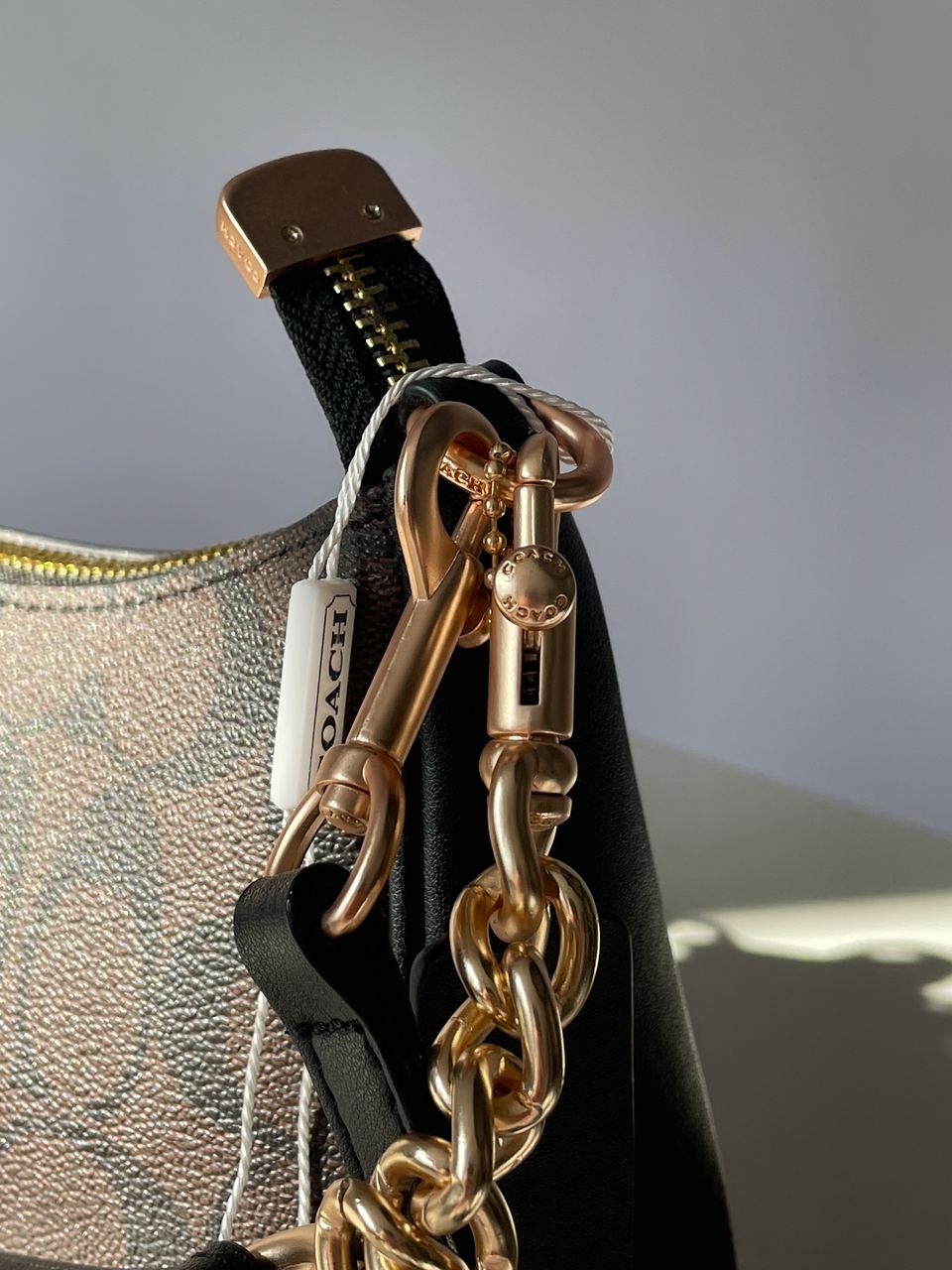 Coach Teri Shoulder Bag In Signature Canvas - 19