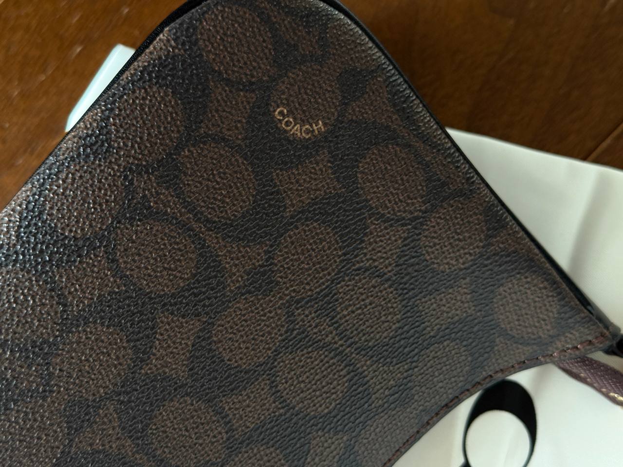 Coach Teri Shoulder Bag In Signature Canvas - 15