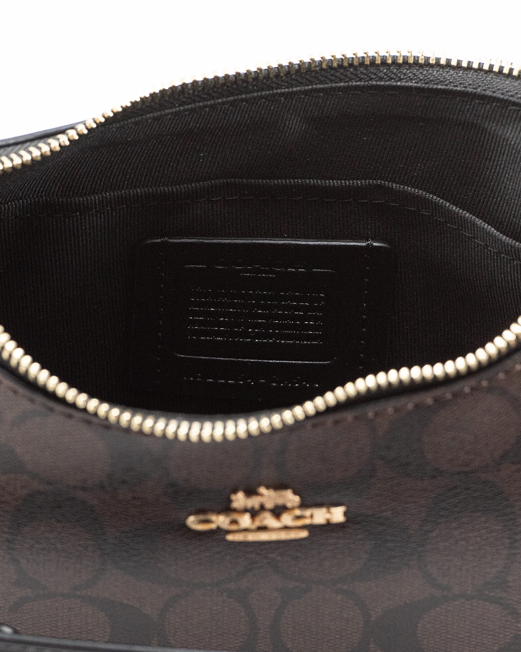 Coach Teri Shoulder Bag In Signature Canvas With Chain Strap - 14