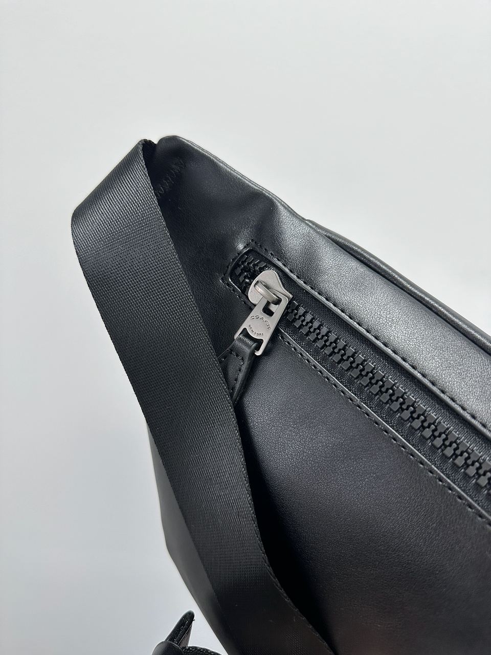 Coach Track Belt Bag Grey/Black - 12