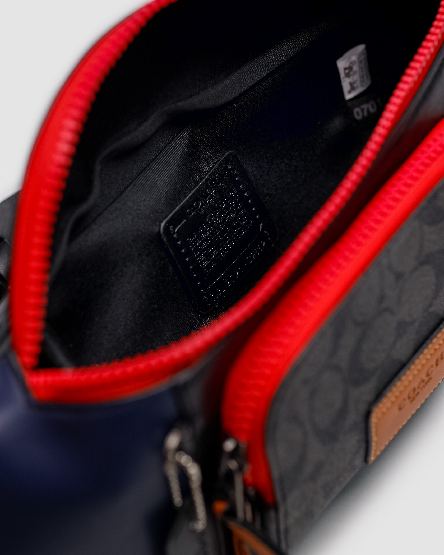 Coach Track Belt Bag in Colorblock - 11