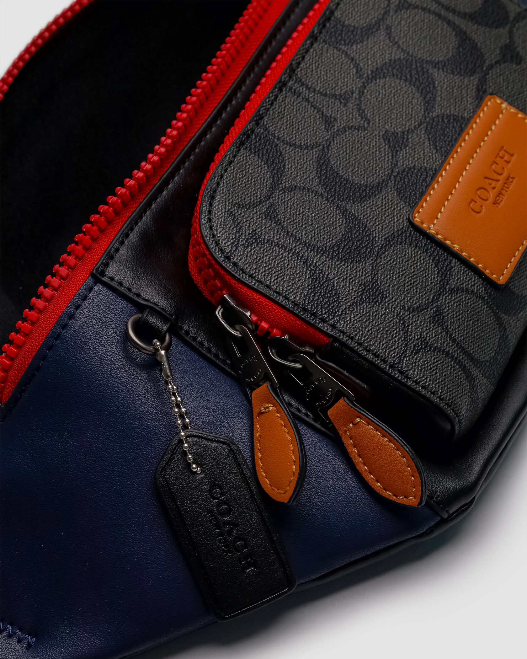 Coach Track Belt Bag in Colorblock - 4