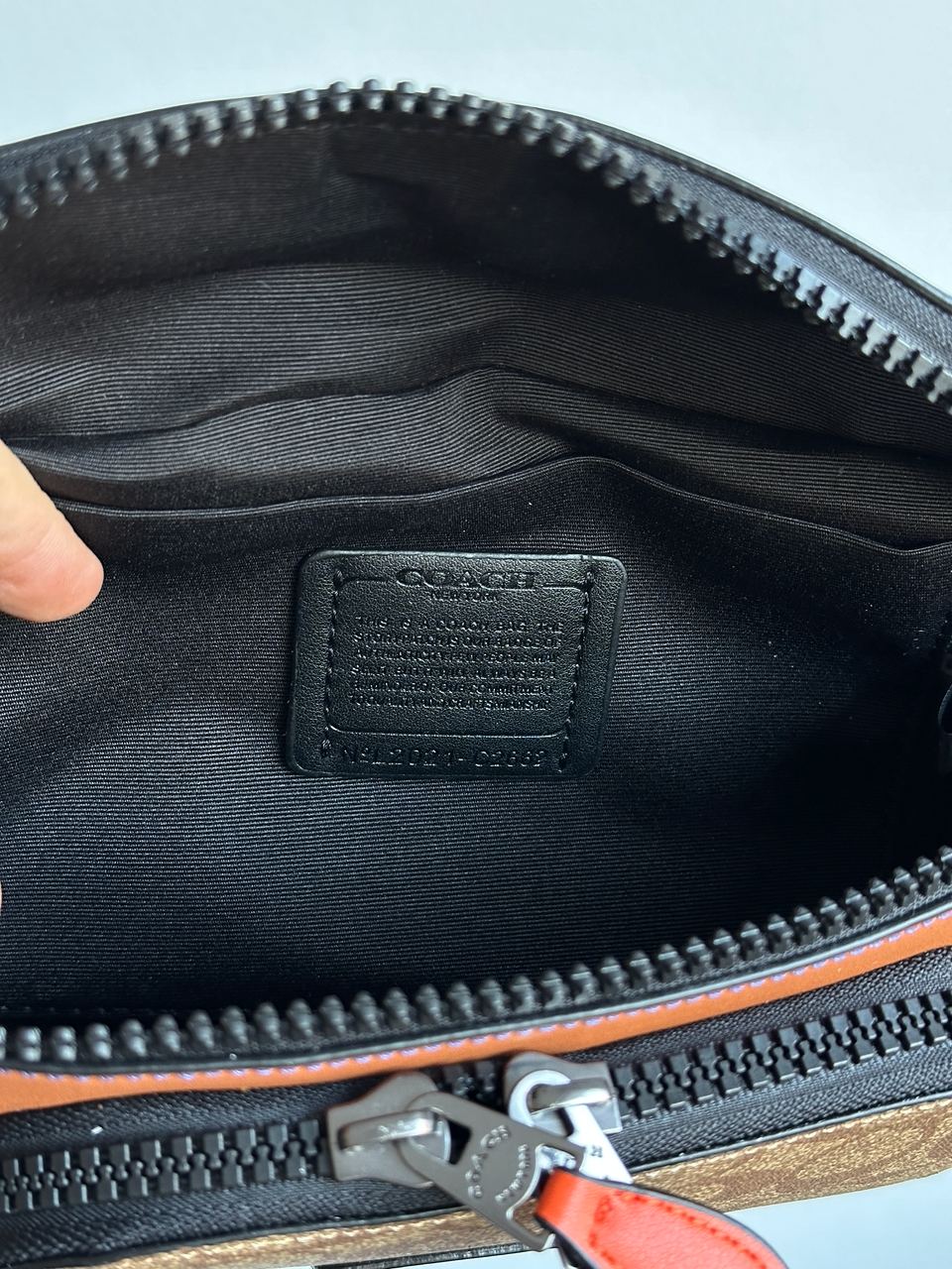 Coach Track Belt Bag in Colorblock - 18