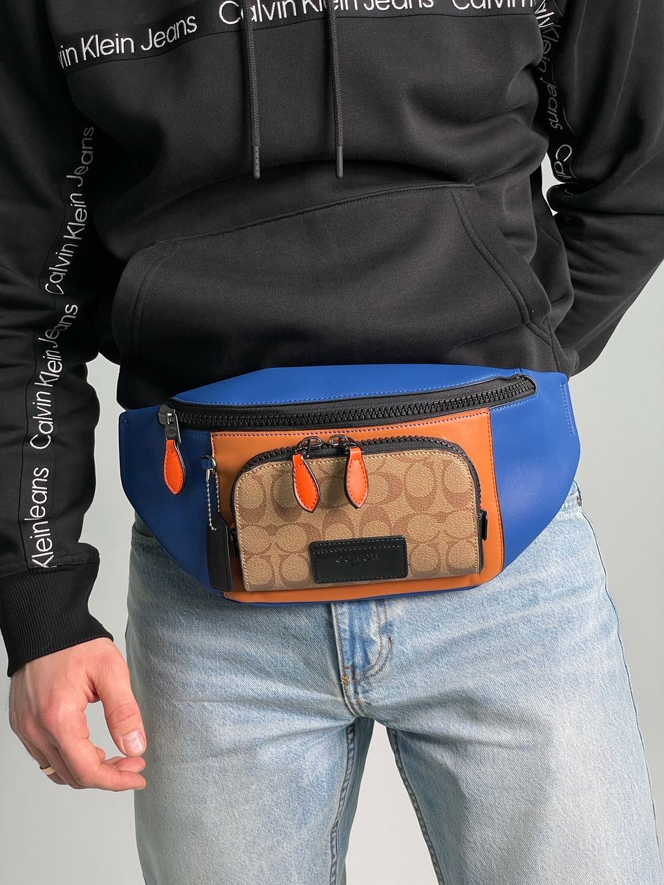 Coach Track Belt Bag in Colorblock - 5