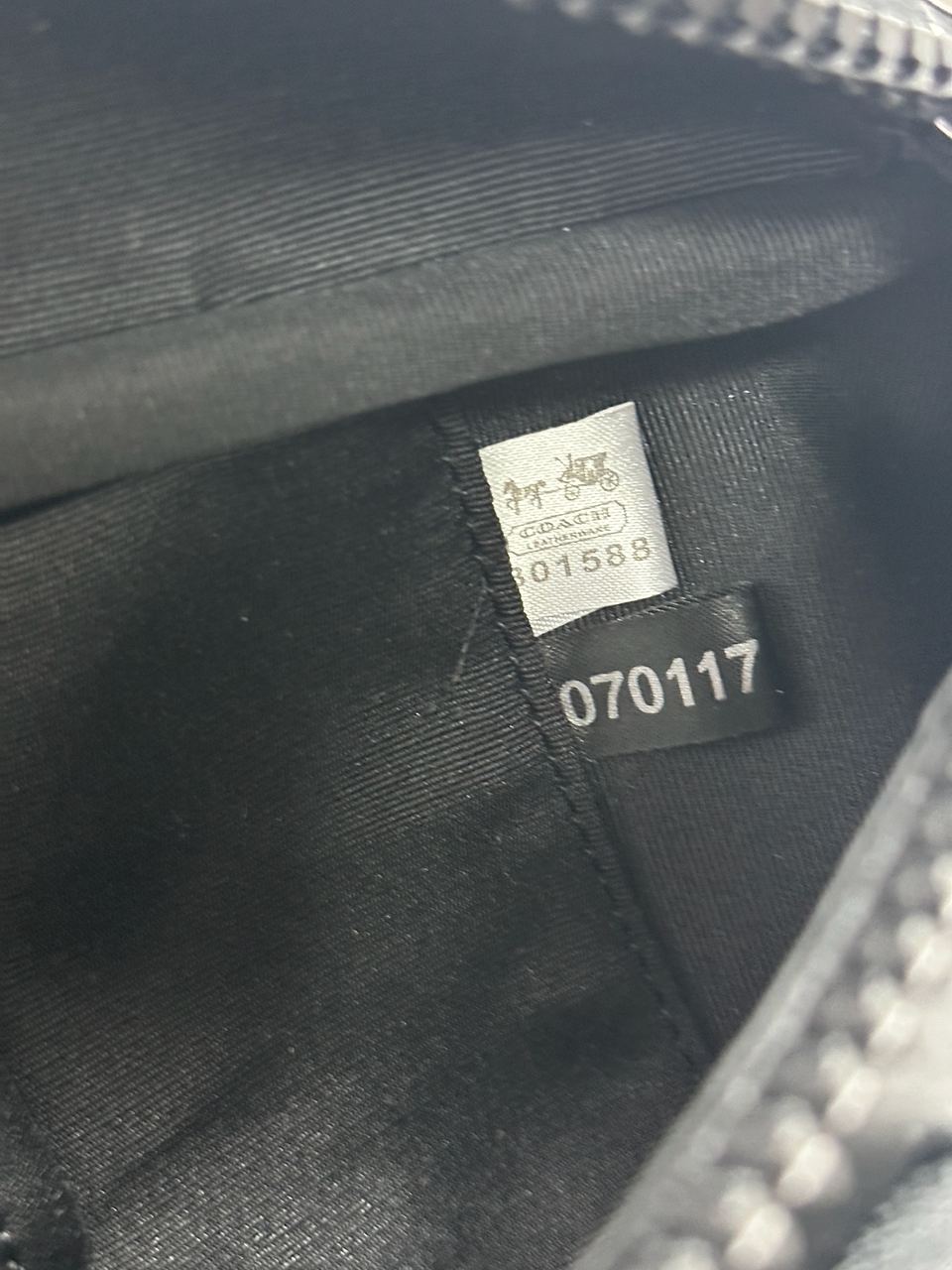 Coach Track Belt Bag Smooth Skin Black - 15