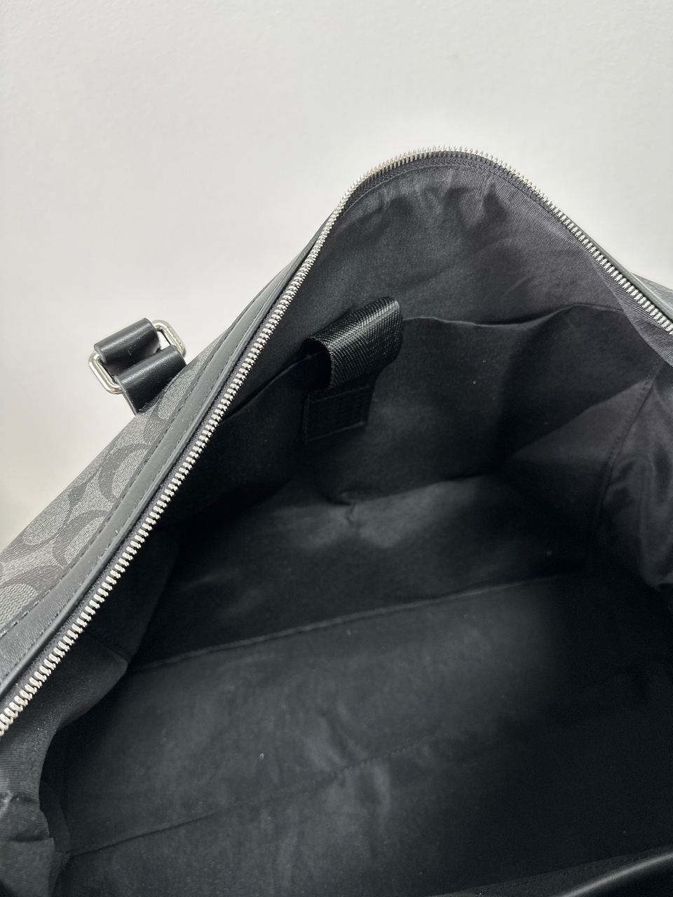 Coach Voyager Duffle Bag In Charcoal - 15