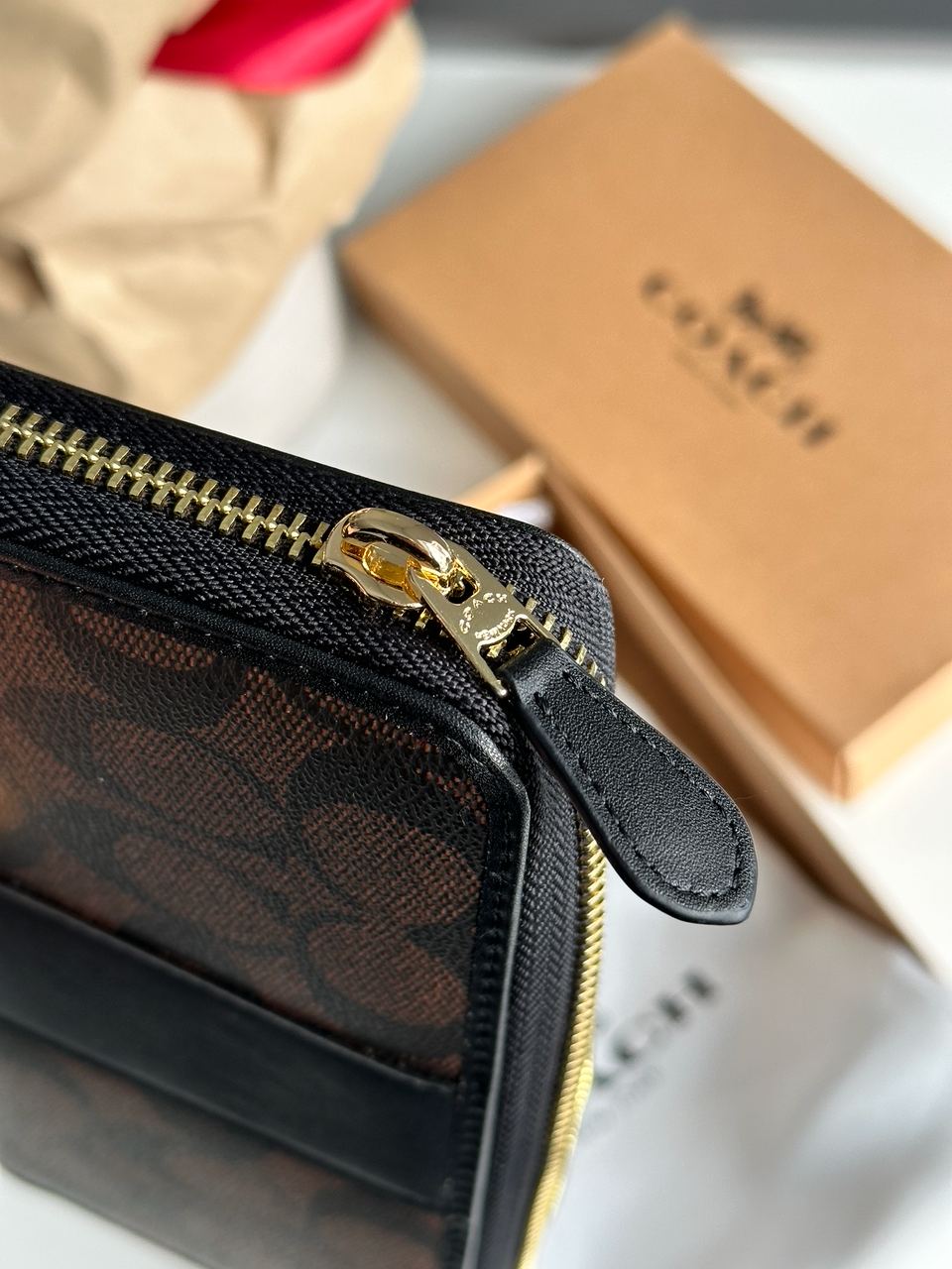 Coach Wallet Dark Brown/Black - 8