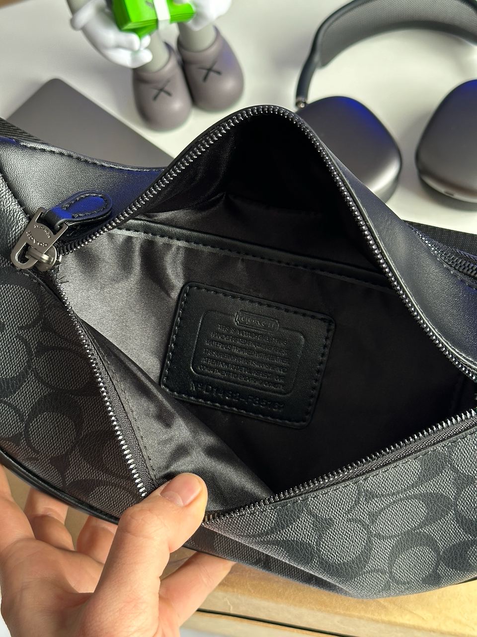 Coach Warren Belt Bag Grey - 23