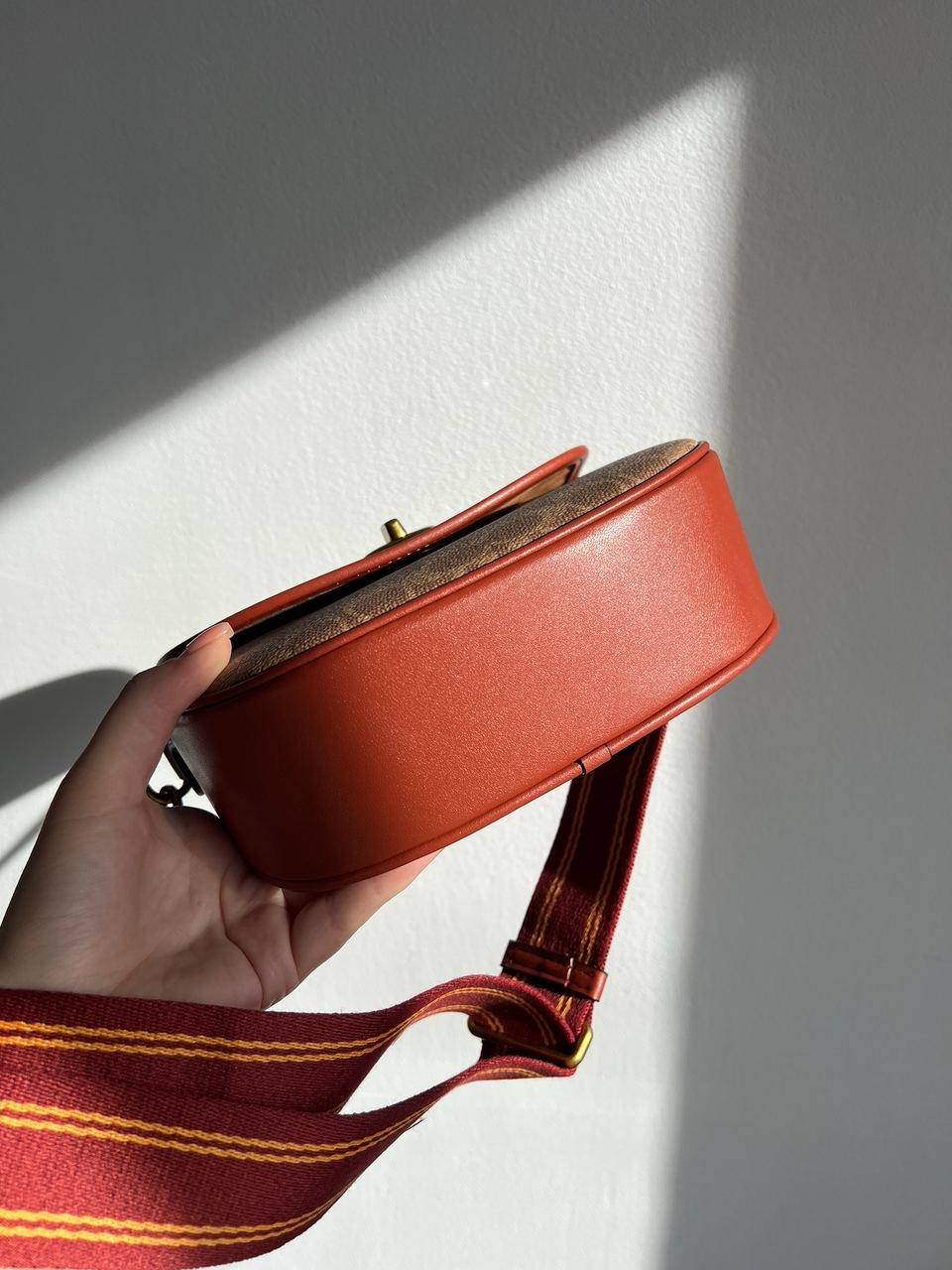 Coach Willow Medium Signature Canvas Saddle Bag - 22