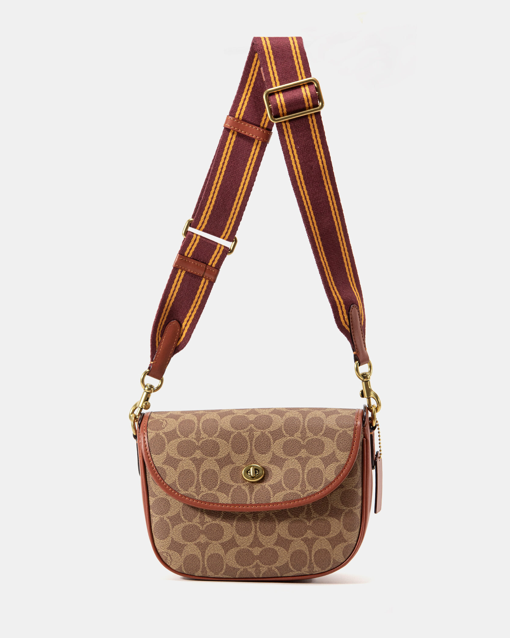 Coach Willow Signature Canvas Saddle Bag - 5