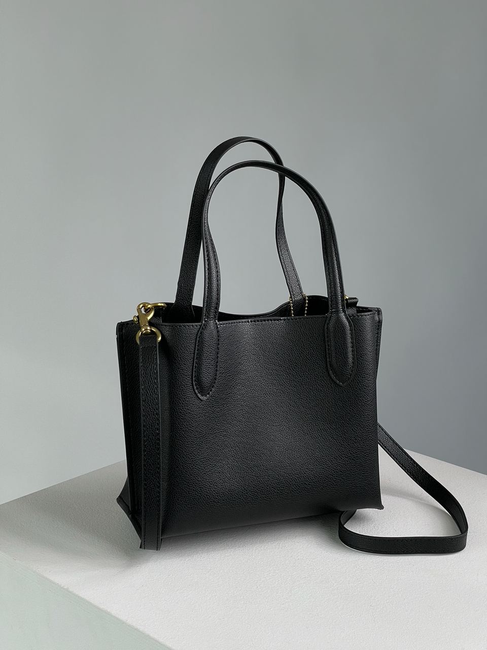 Coach Willow Tote 24 In Black - 11