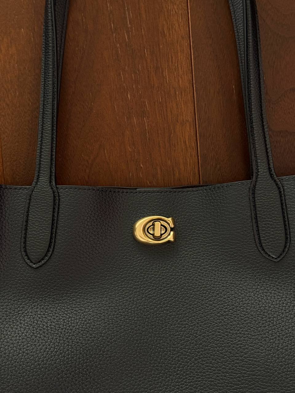 Coach Willow Tote Black - 6