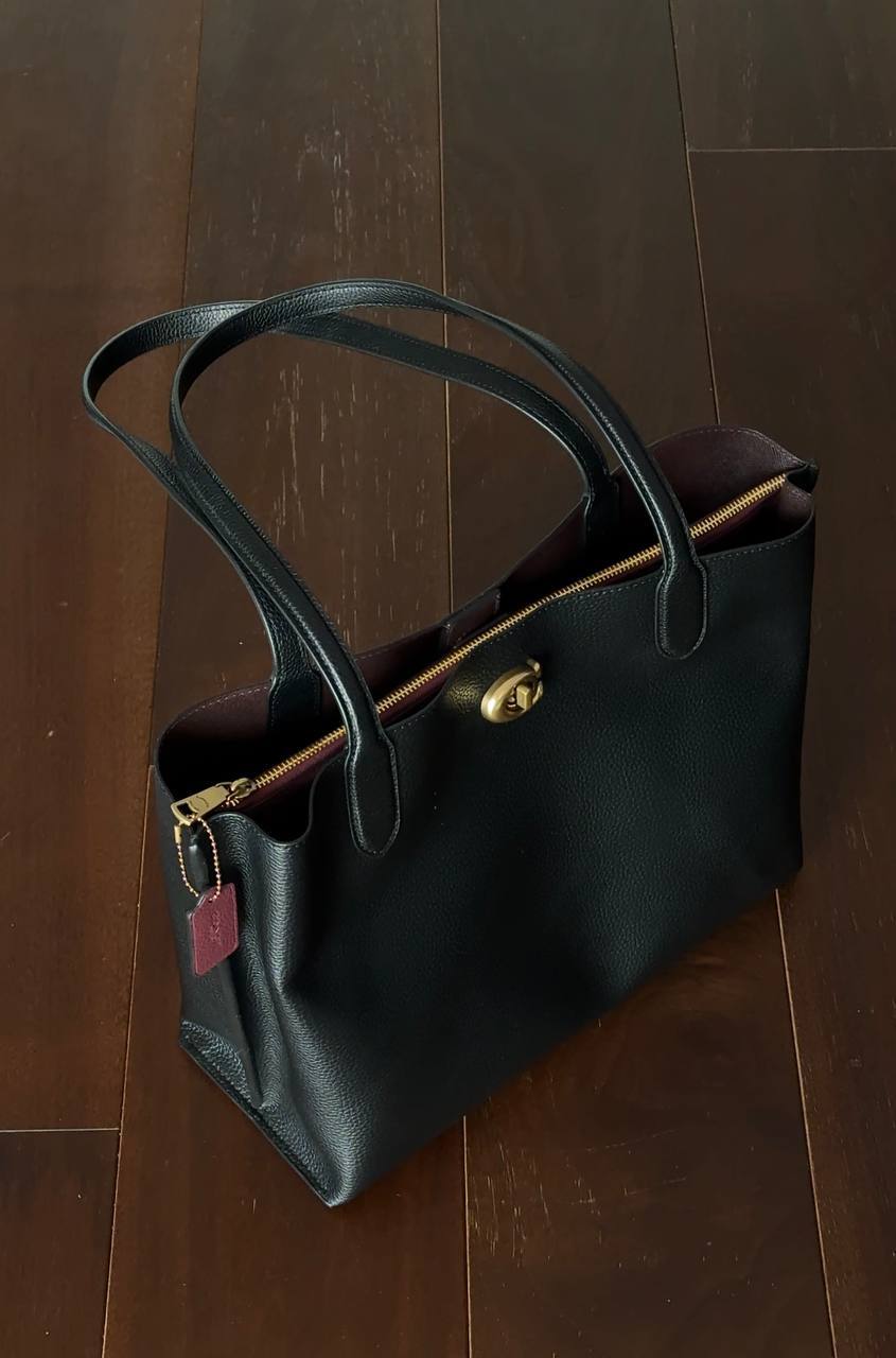 Coach Willow Tote Black - 7