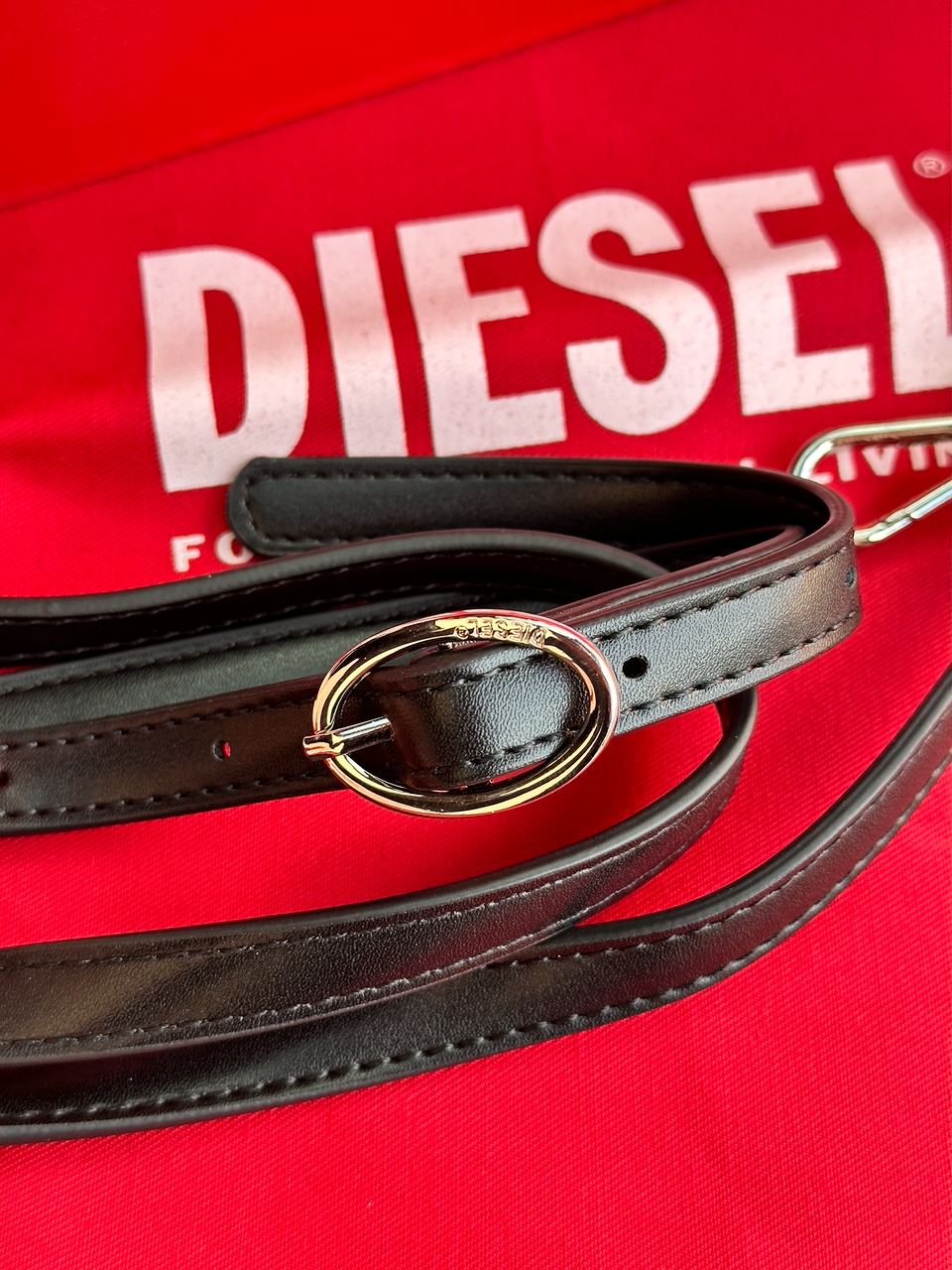 DIESEL 1DR Iconic Shoulder Bag Black - 21