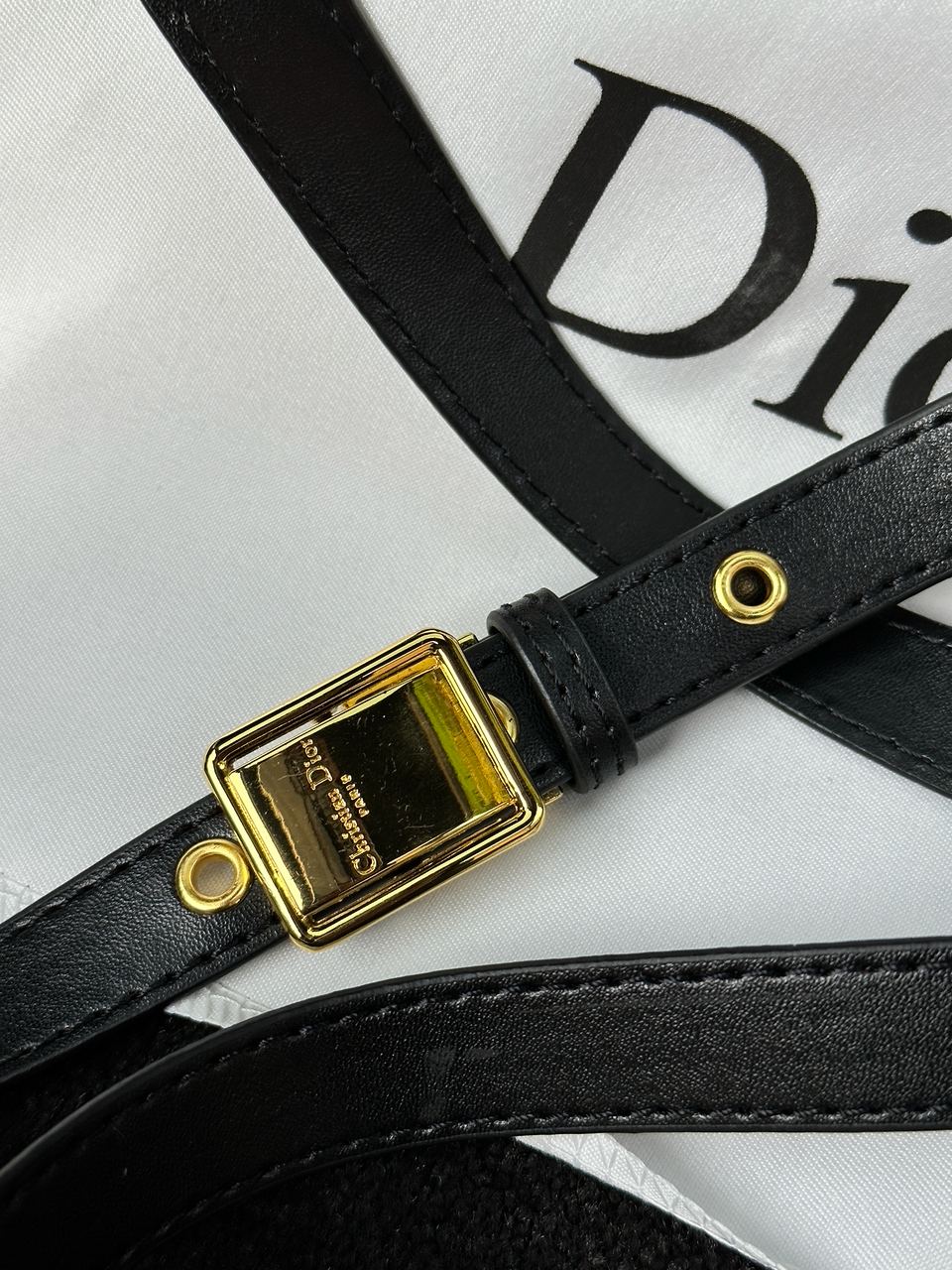 Dior Bobby Bag Black Smooth Skin - 19