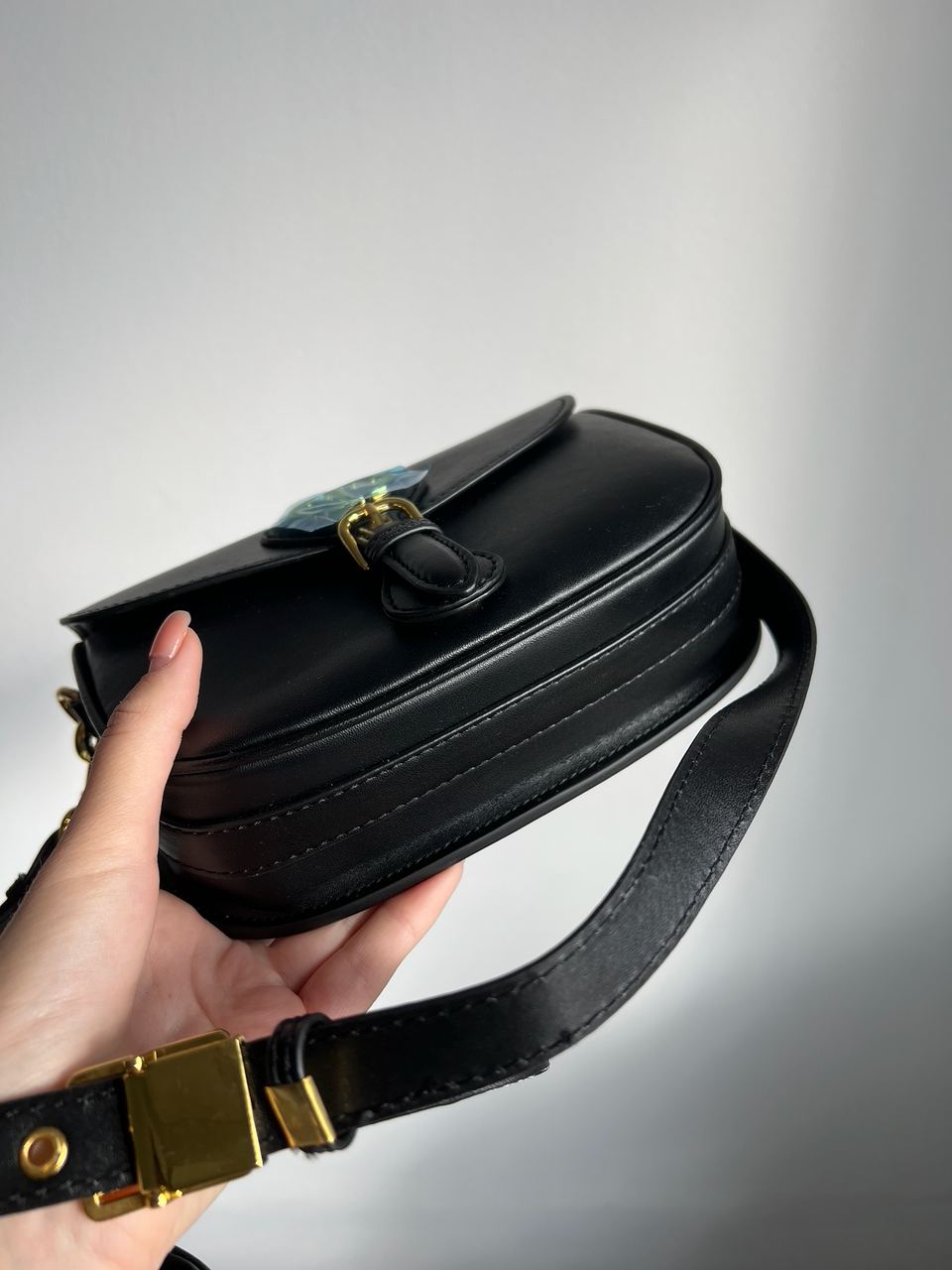 Dior Bobby Bag Black Smooth Skin - 22