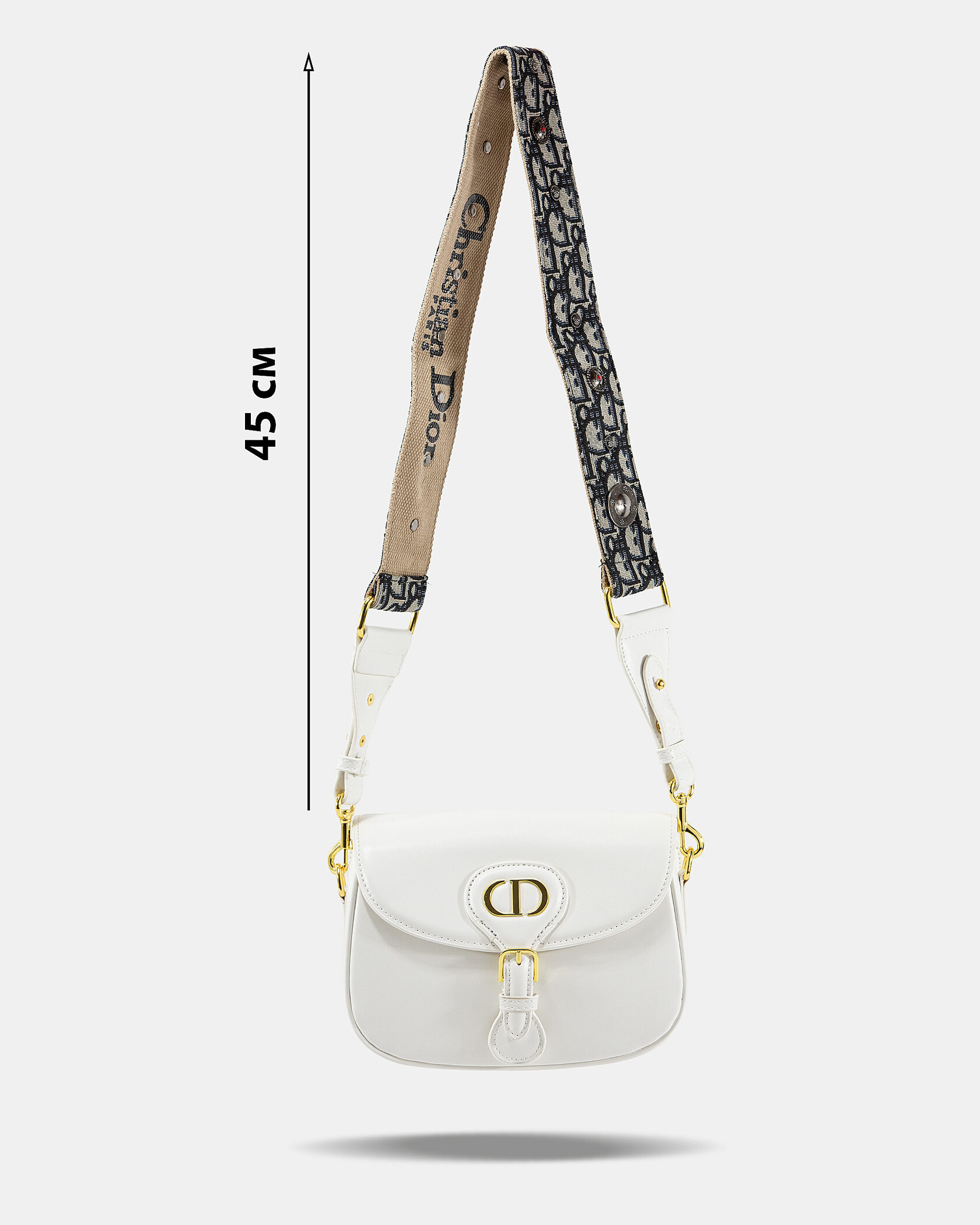 Dior Bobby Bag White Smooth Skin - 6