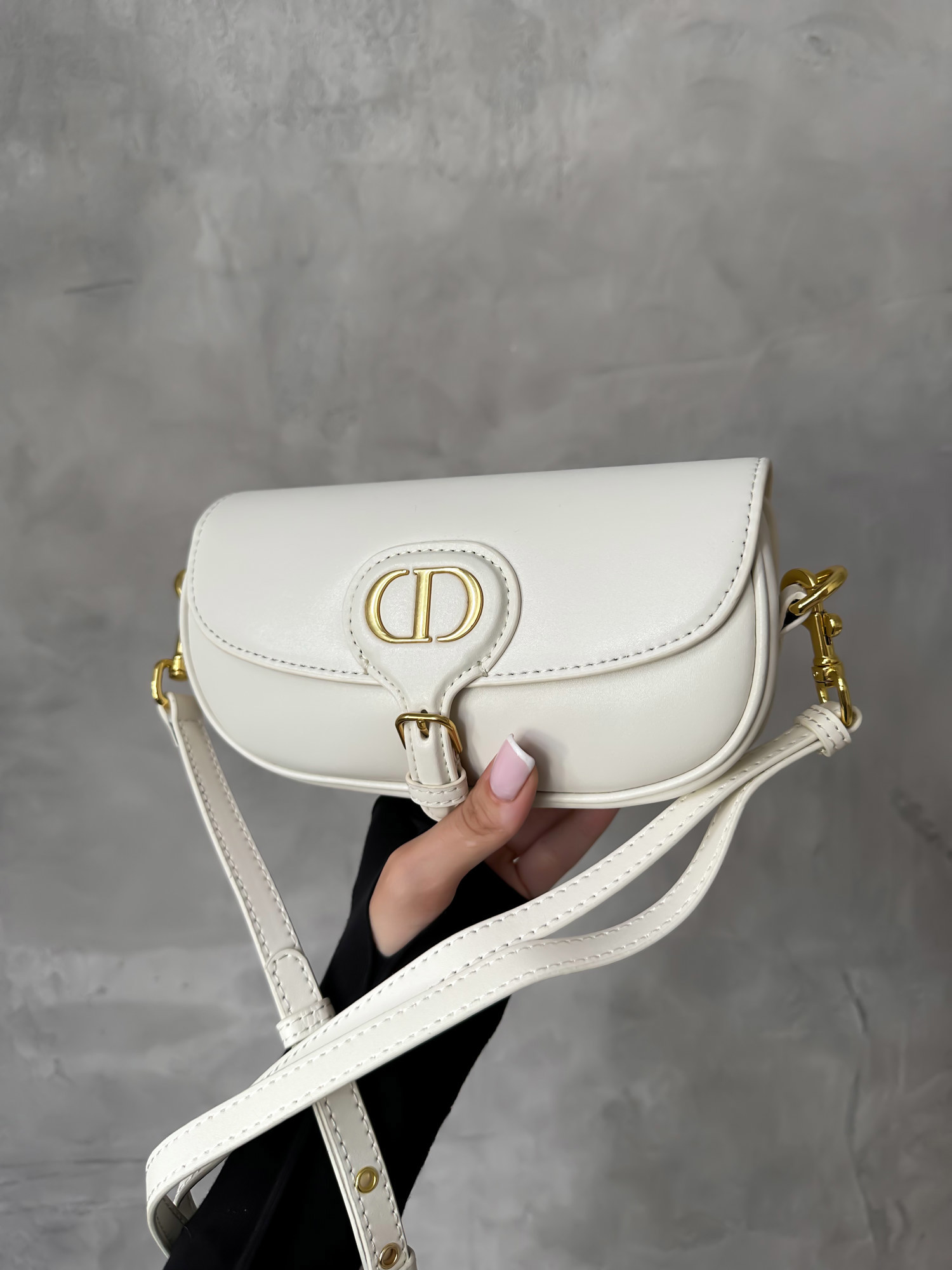 Dior Bobby East-West Bag Box Calfskin White [бренд коробка] - 8