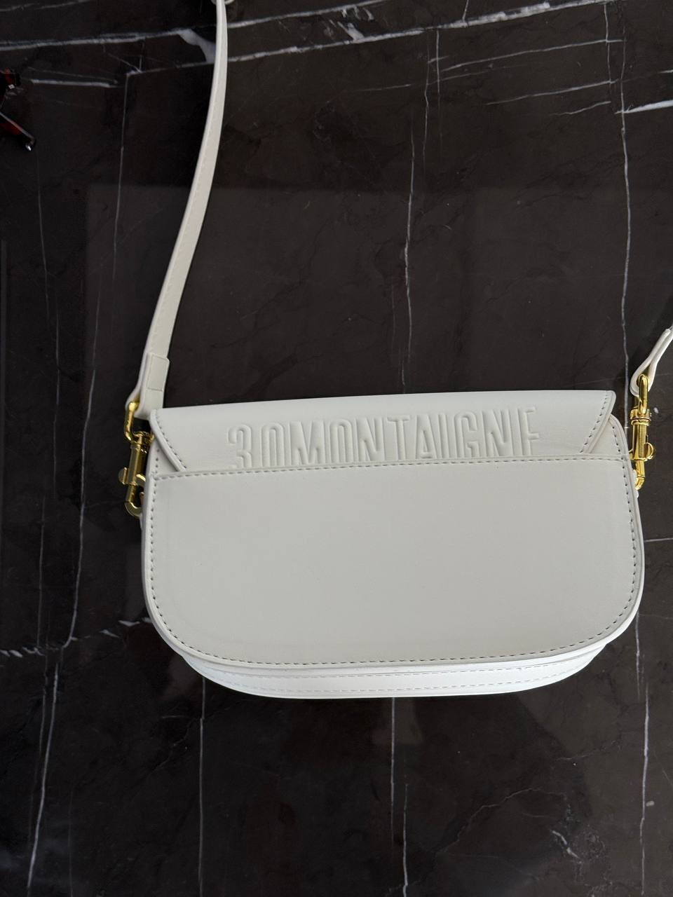 Dior Bobby East-West Mini Bag in White Calfskin - 12