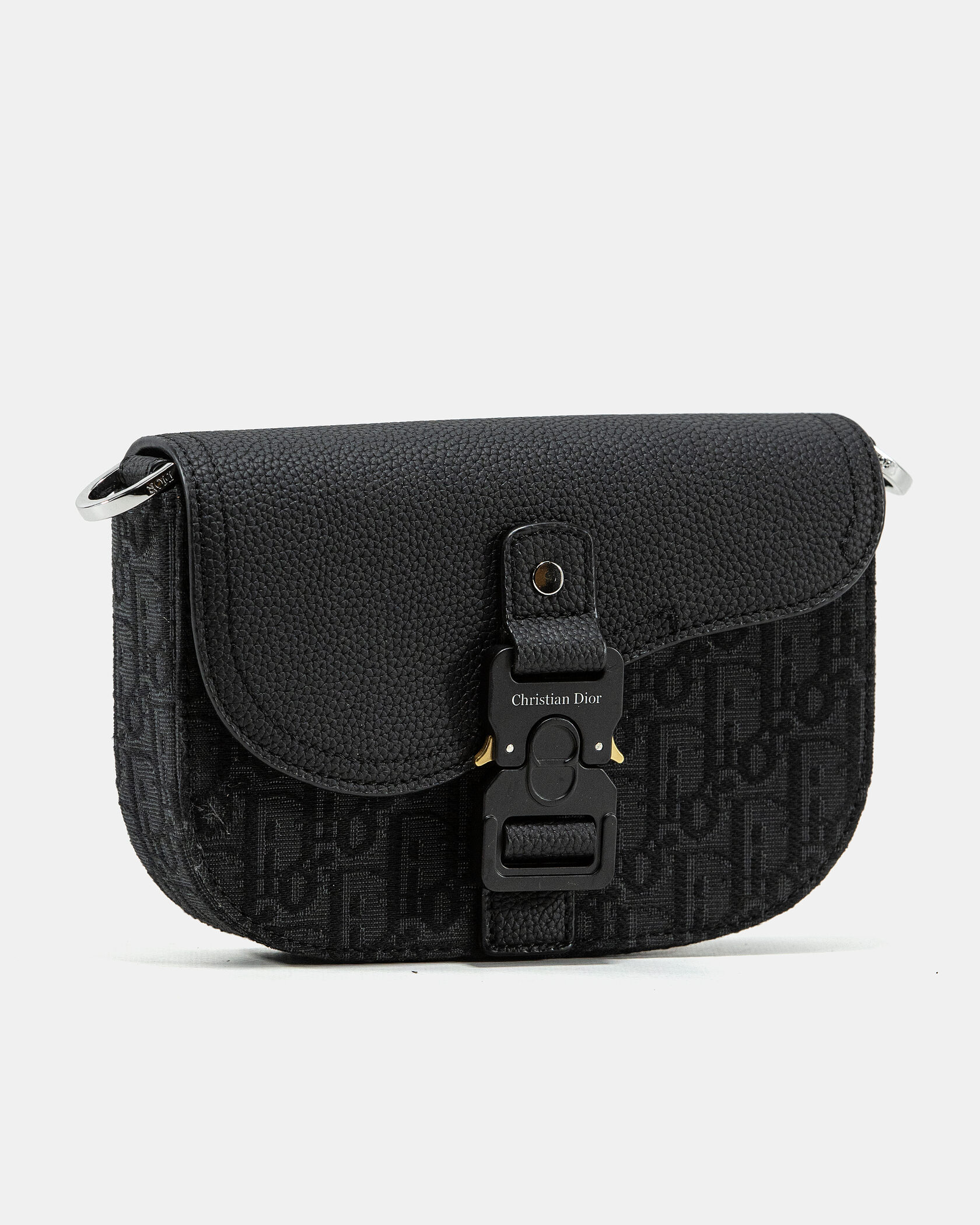 Dior Bobby Small Bag in Black Oblique Jacquard - 6