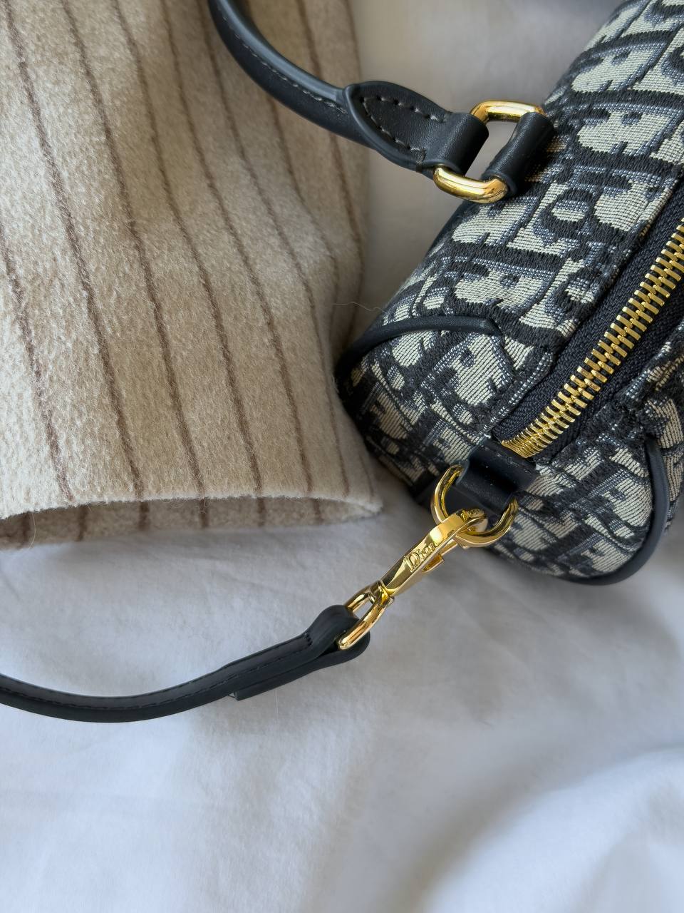 Dior Groove 20-Tas Blauwe Dior Oblique-Jacquard Vrouw - 14