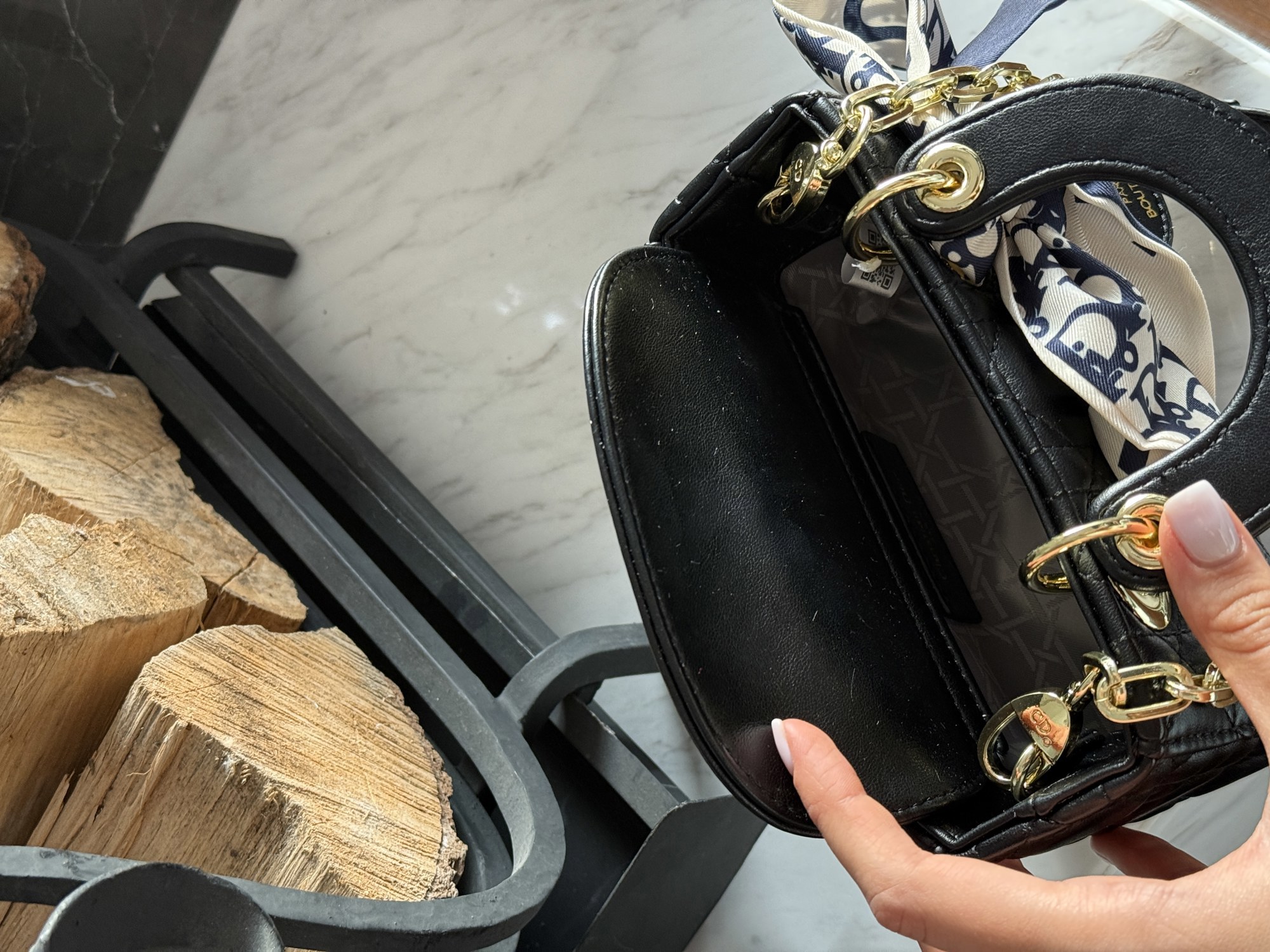 Dior Lady D-Joy Micro Bag Black [оригінальна коробка] - 5