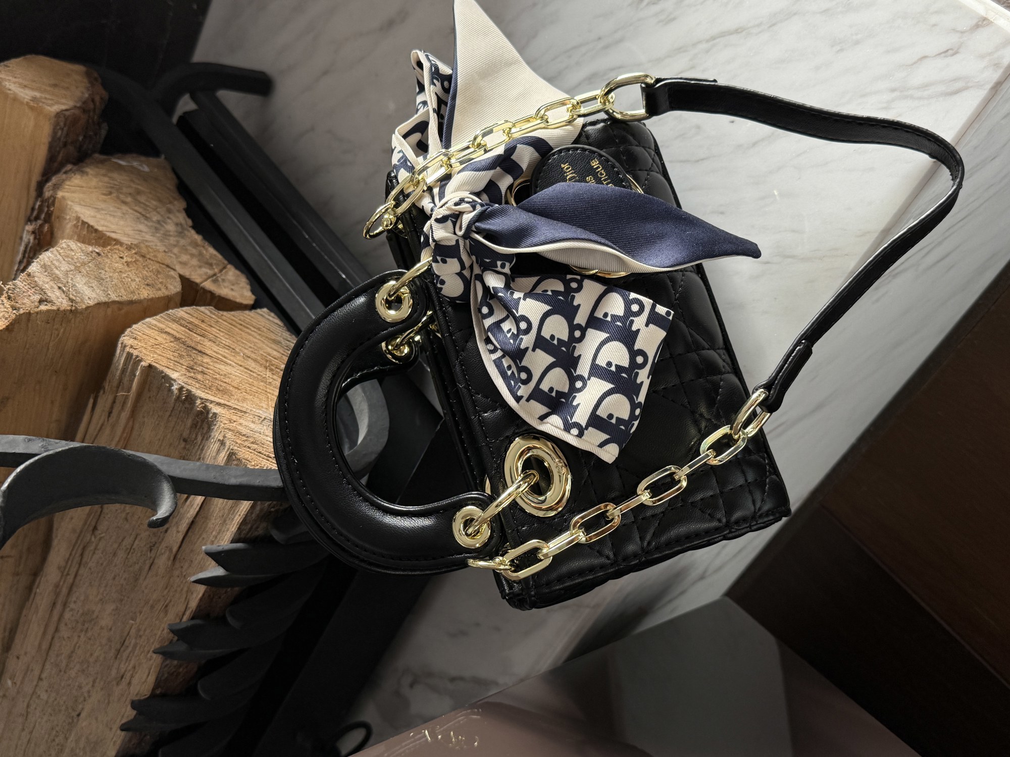 Dior Lady D-Joy Micro Bag Black [оригінальна коробка] - 8