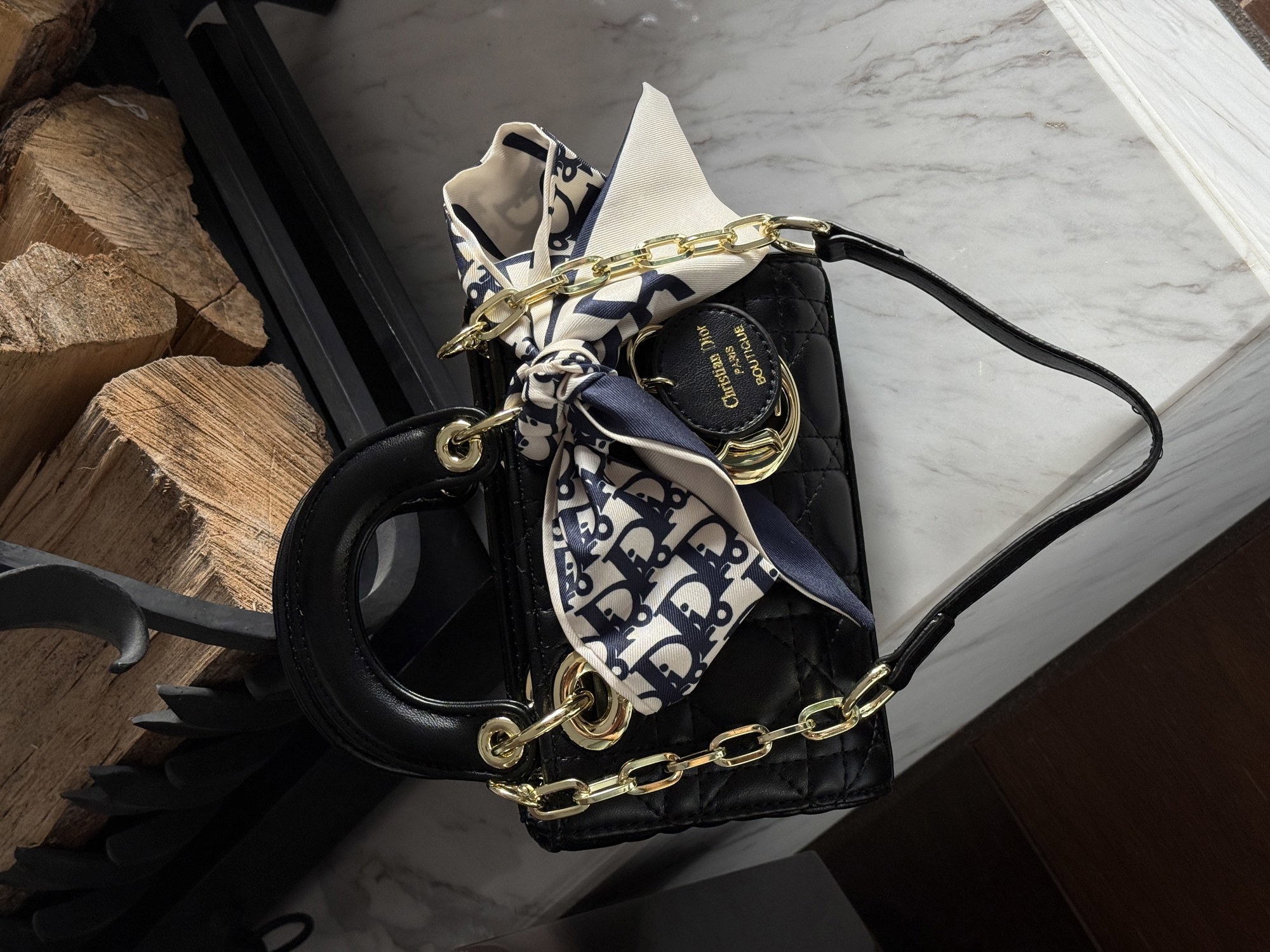 Dior Lady D-Joy Micro Bag Black [оригінальна коробка] - 9