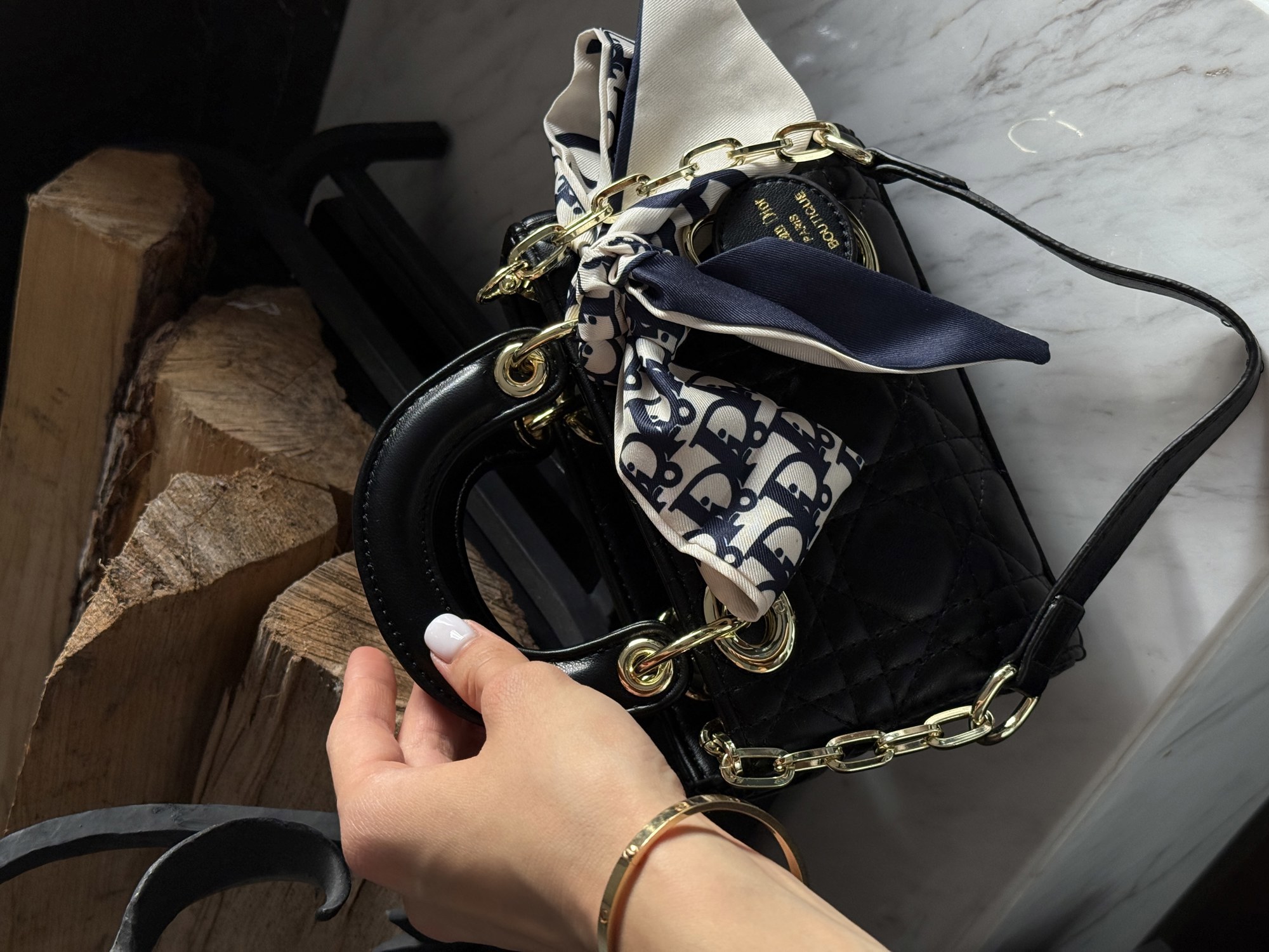 Dior Lady D-Joy Micro Bag Black [оригінальна коробка] - 6