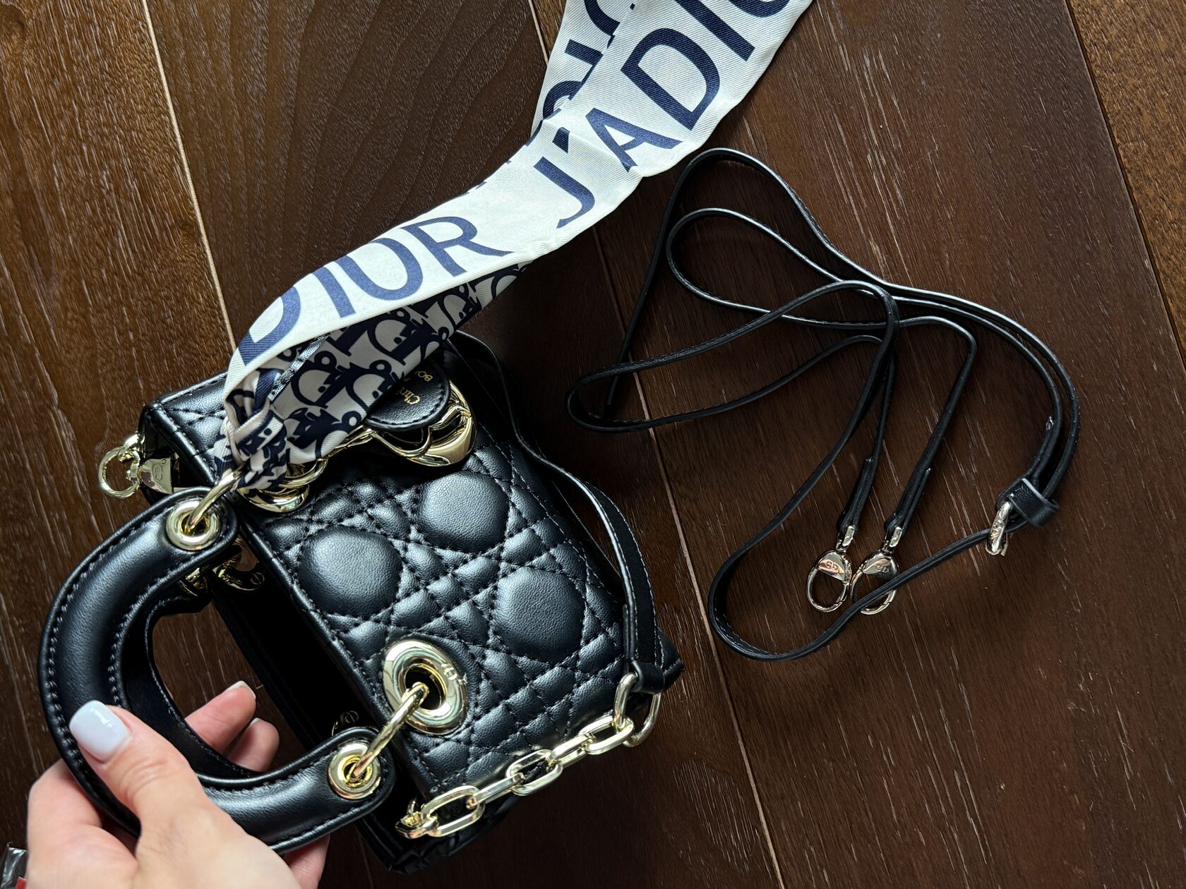 Dior Lady D-Joy Micro Bag Black - 8