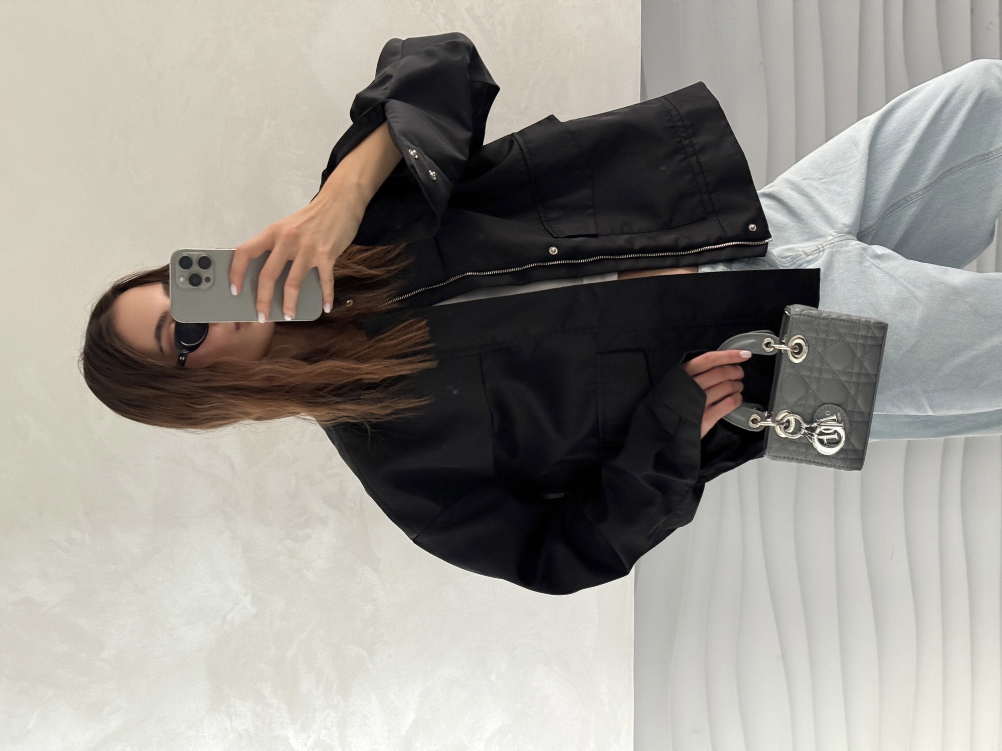 Dior Lady D-Joy Micro Bag Grey [оригінальна коробка] - 2