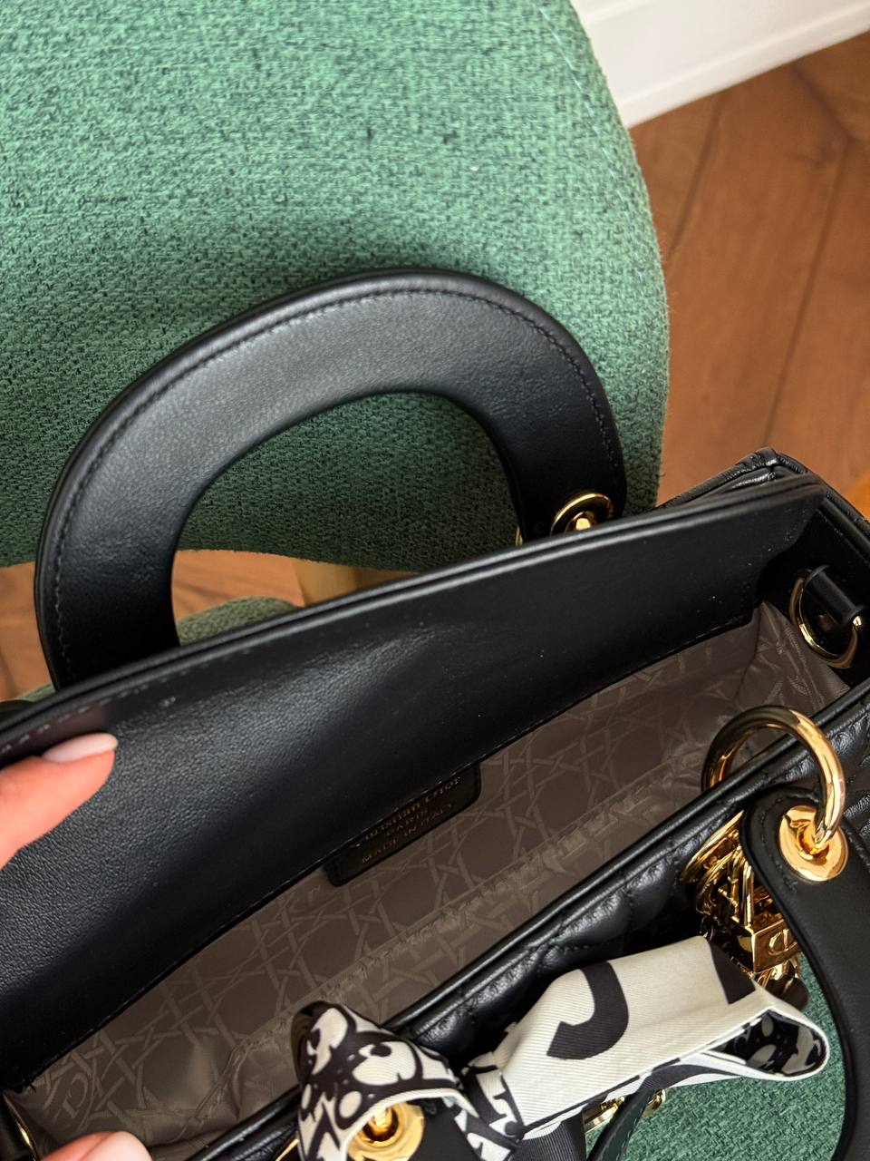 Dior Lady D-Joy Mikro Bag Black - 10