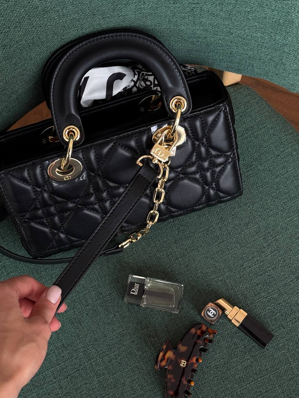 Dior Lady D-Joy Mikro Bag Black - 8