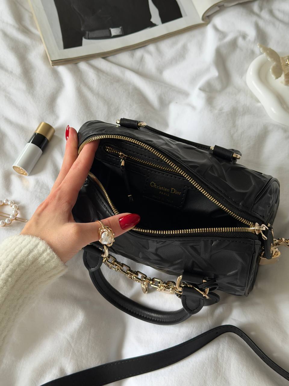 Dior Lady D-Joy Mikro Bag Black - 15