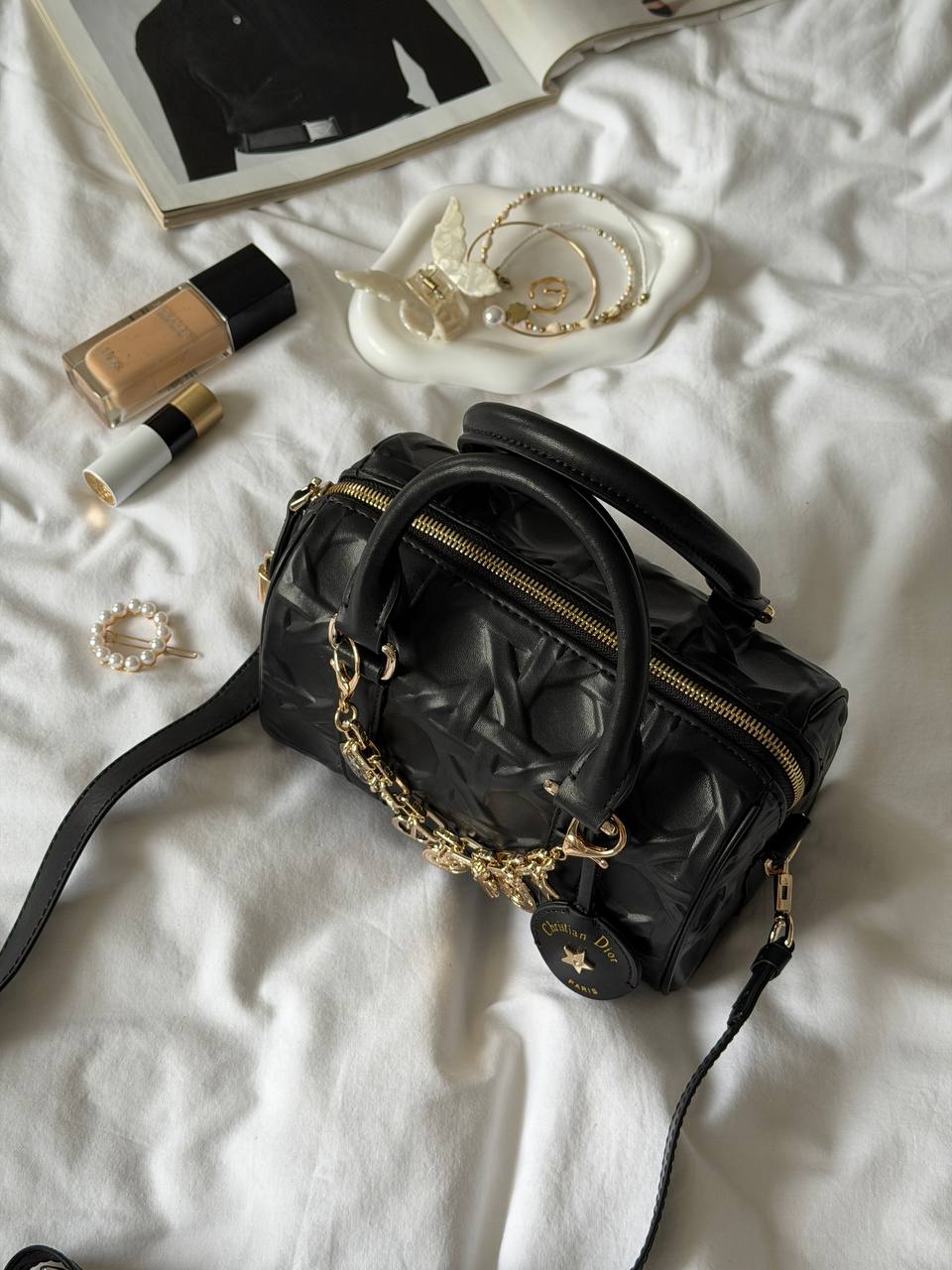 Dior Lady D-Joy Mikro Bag Black - 9