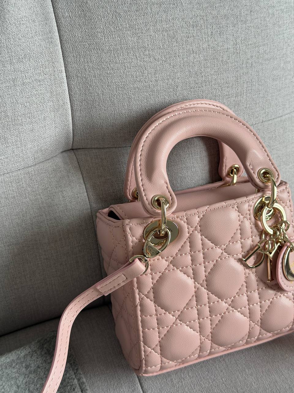Dior Lady D-Joy Mikro Bag Pink - 6