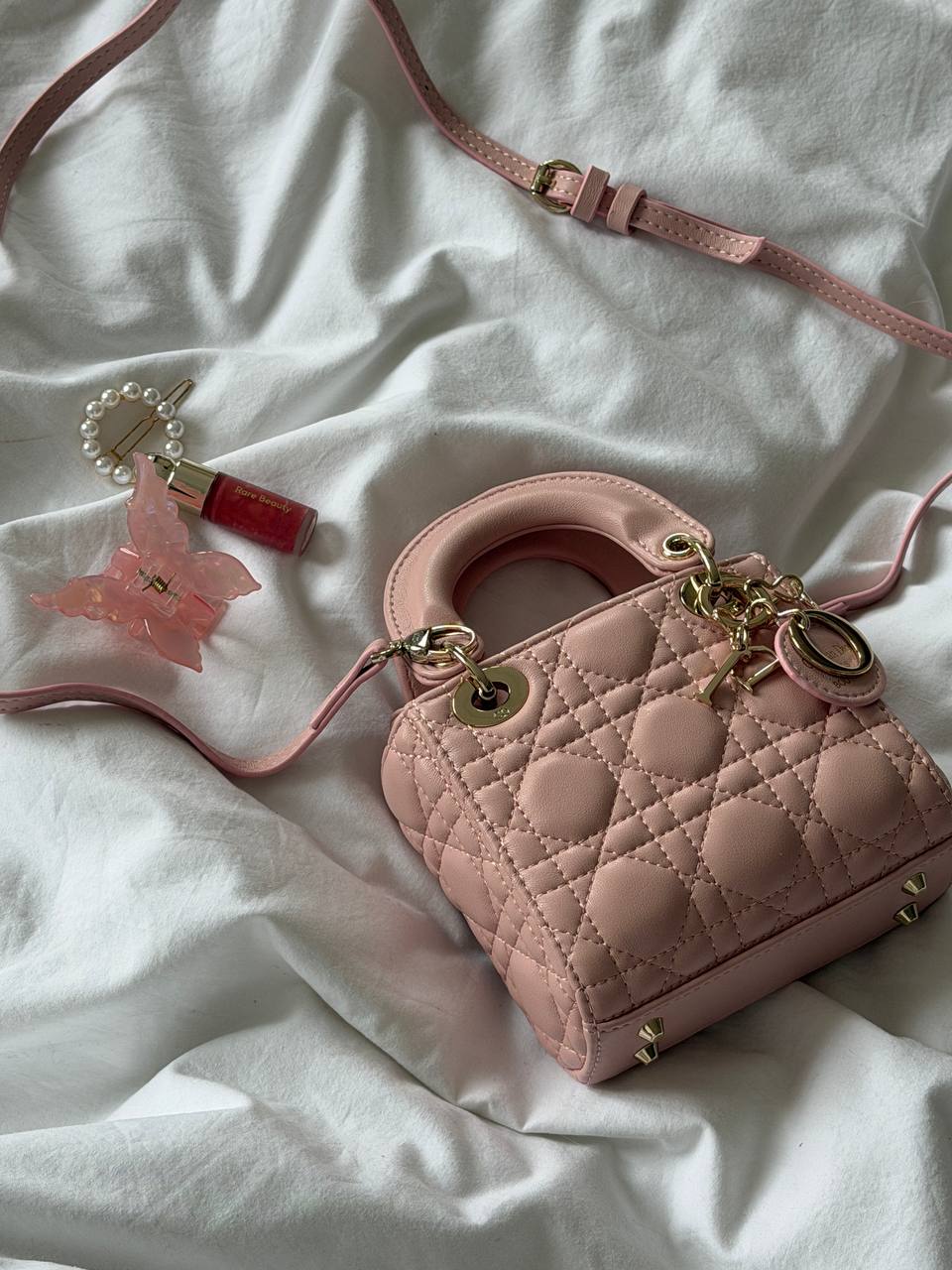 Dior Lady D-Joy Mikro Bag Pink - 7