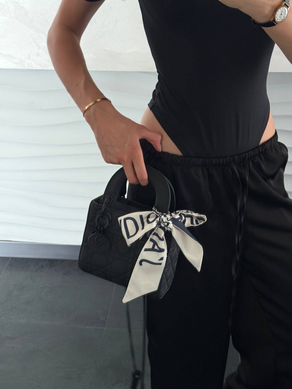 Dior Lady D-Joy Mikro Bag Total Black - 2