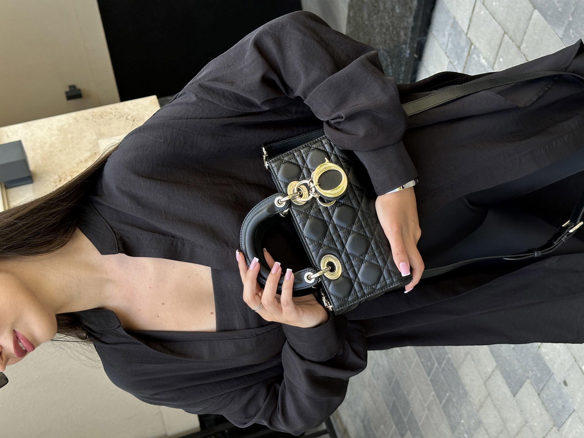 Dior Lady D-Joy Small Bag Black - 9