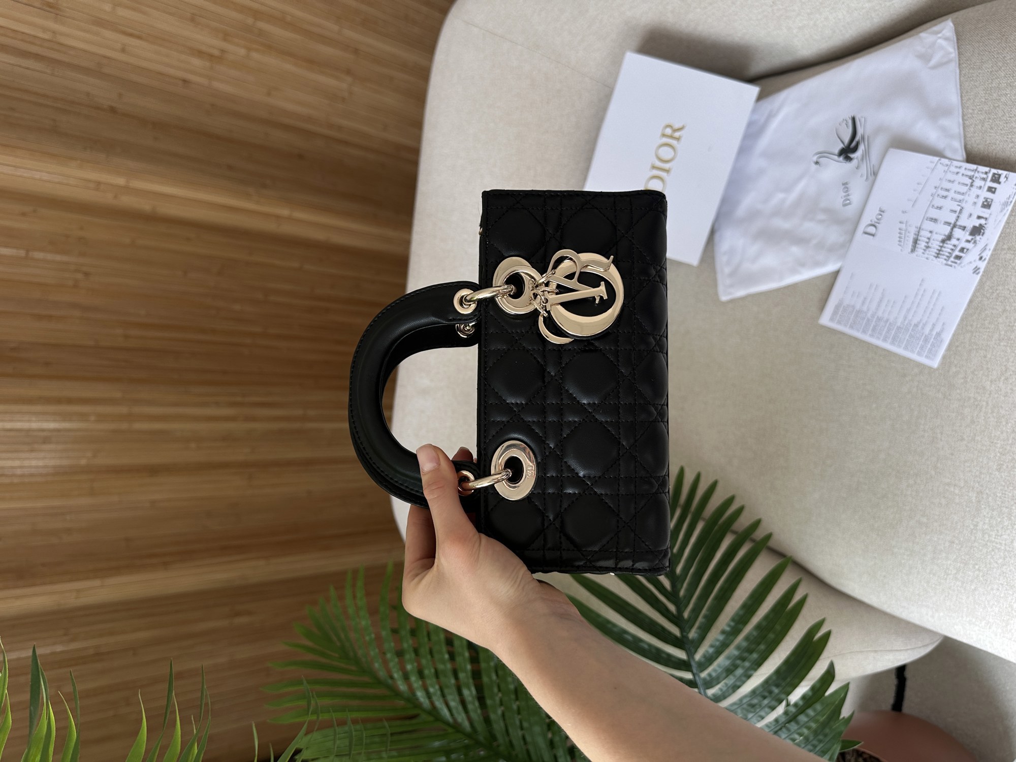 Dior Lady D-Joy Small Bag Black - 14